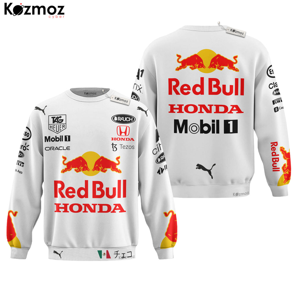 Sergio Perez Racing Suit 2021 Collection - Red Bull Racing Honda  Team