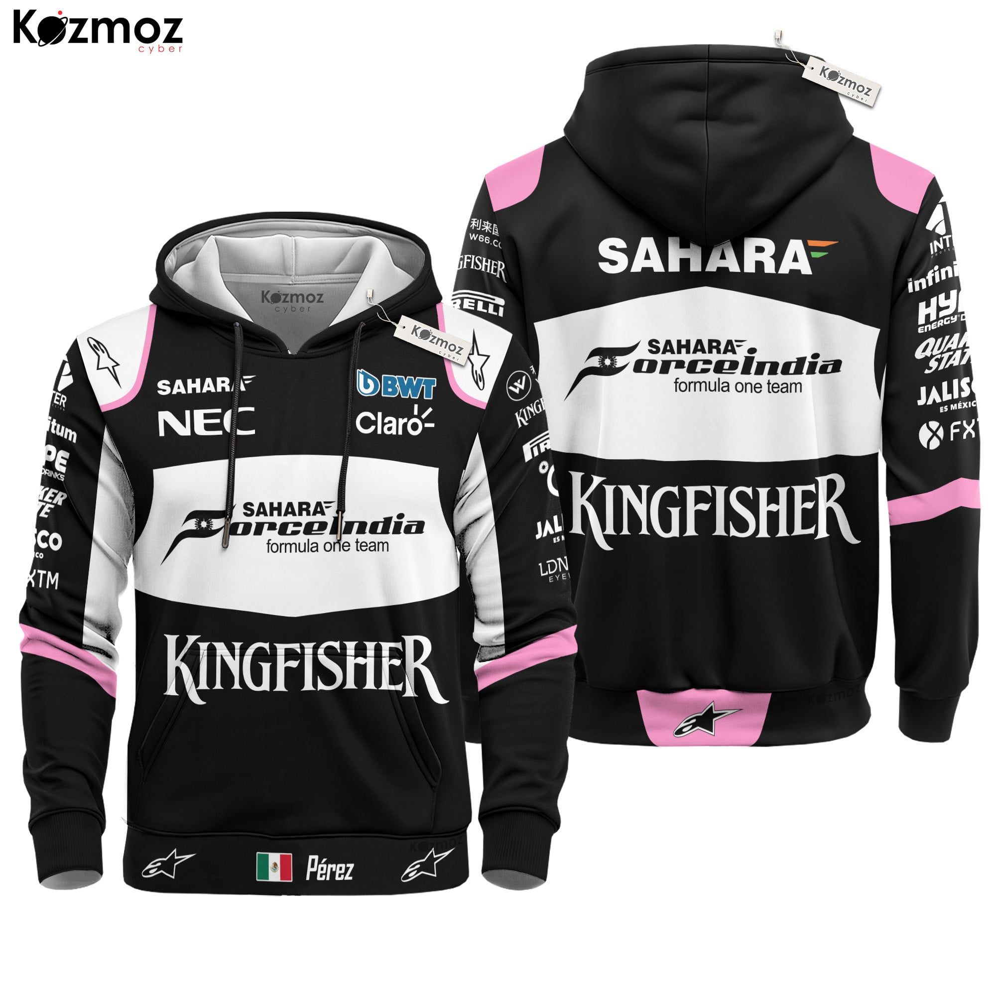 Sergio Perez Racing Suit 2017 Collection - BWT Sahara Force India  Team