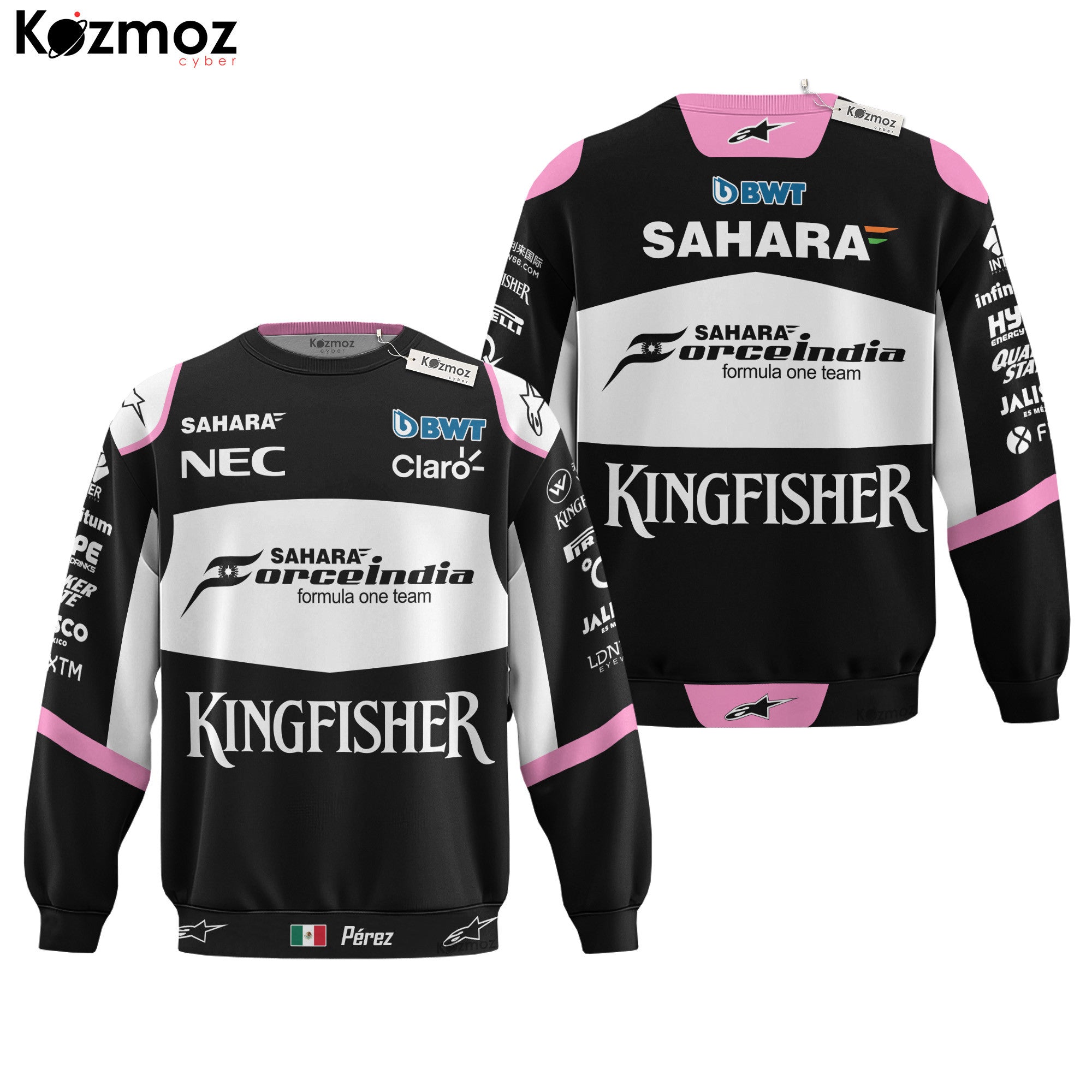 Sergio Perez Racing Suit 2017 Collection - BWT Sahara Force India  Team