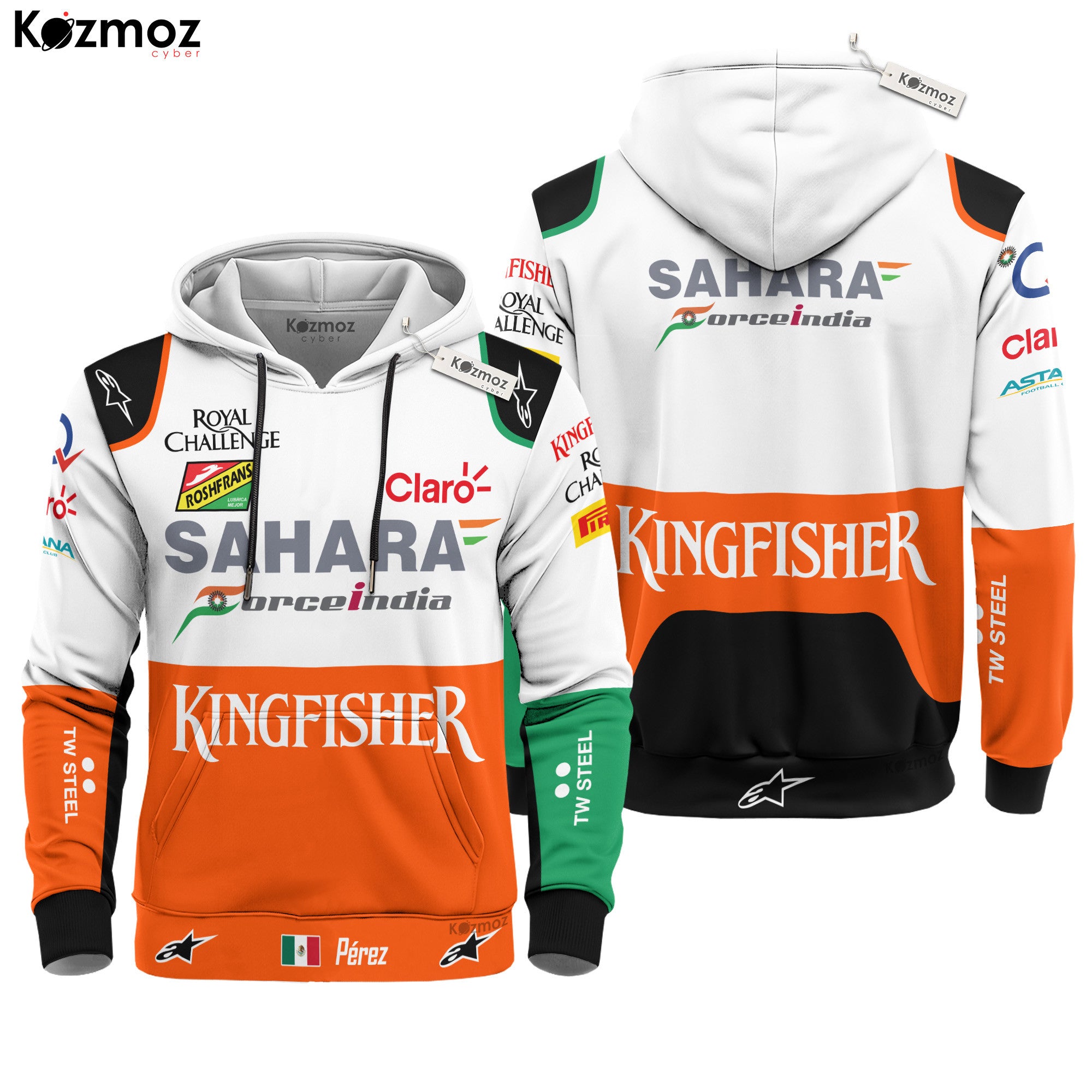 Sergio Perez Racing Suit 2014 Collection - Sahara Force India  Team
