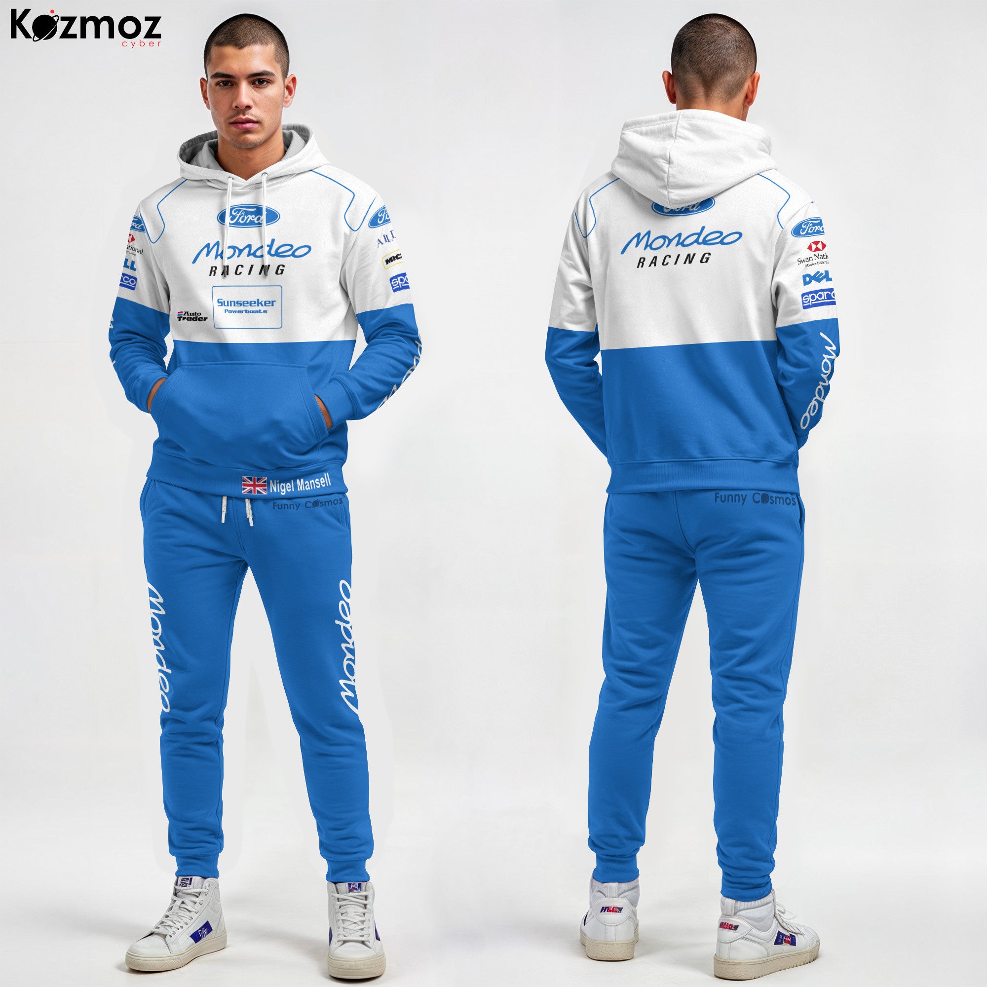 Nigel Mansell Racing Suit Ford Mondeo 1998 Collection - BTCC Ford Racing Team