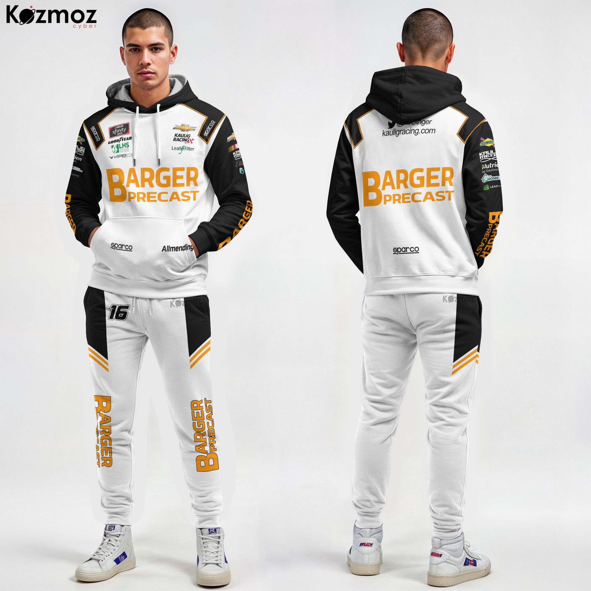 AJ Allmendinger Racing Costume 2008 Barger Precast Collection - Red Bull NASCAR Racing Team