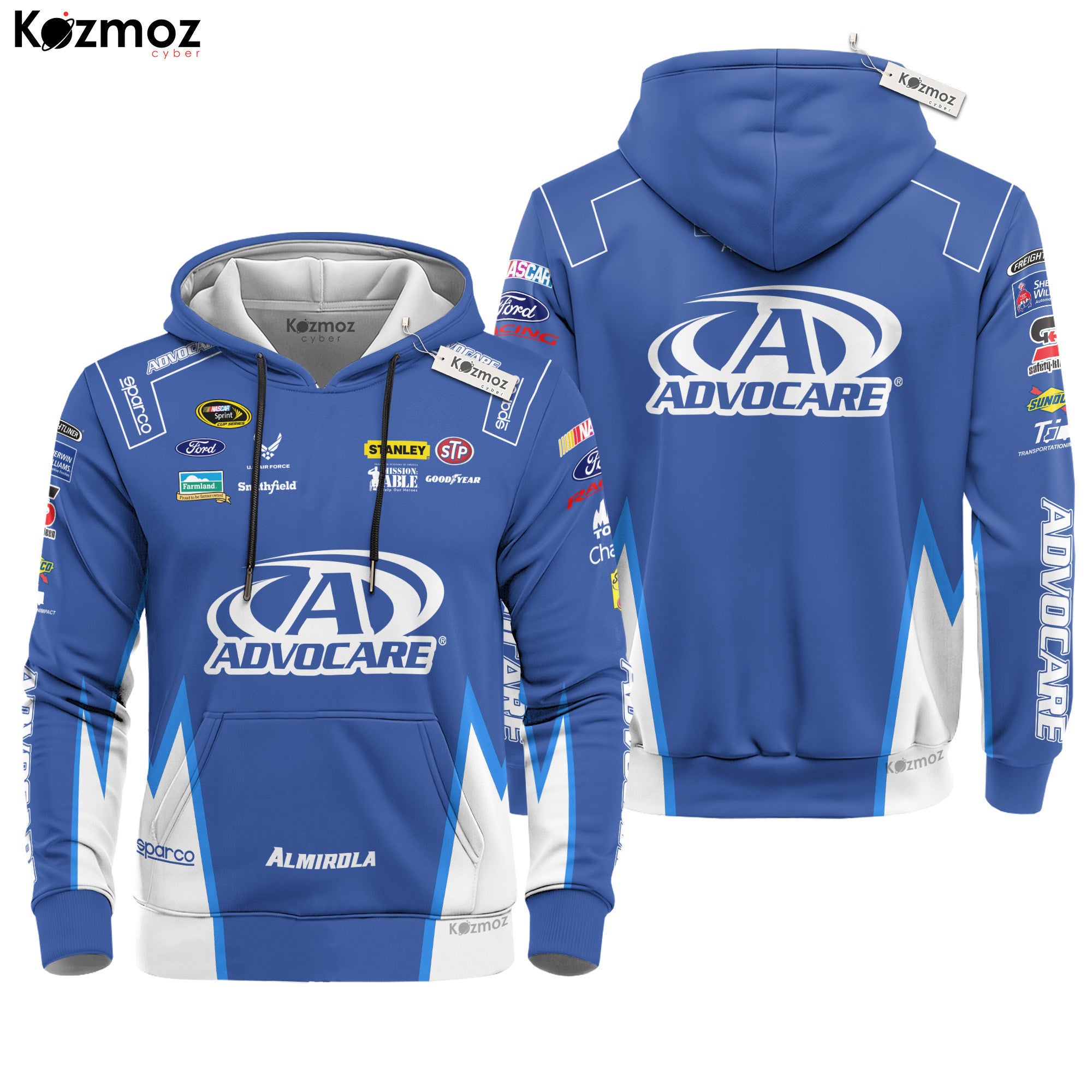 Aric Almirola Racing Costume AdvoCare 2012 Collection - Richard Petty NASCAR Racing Team