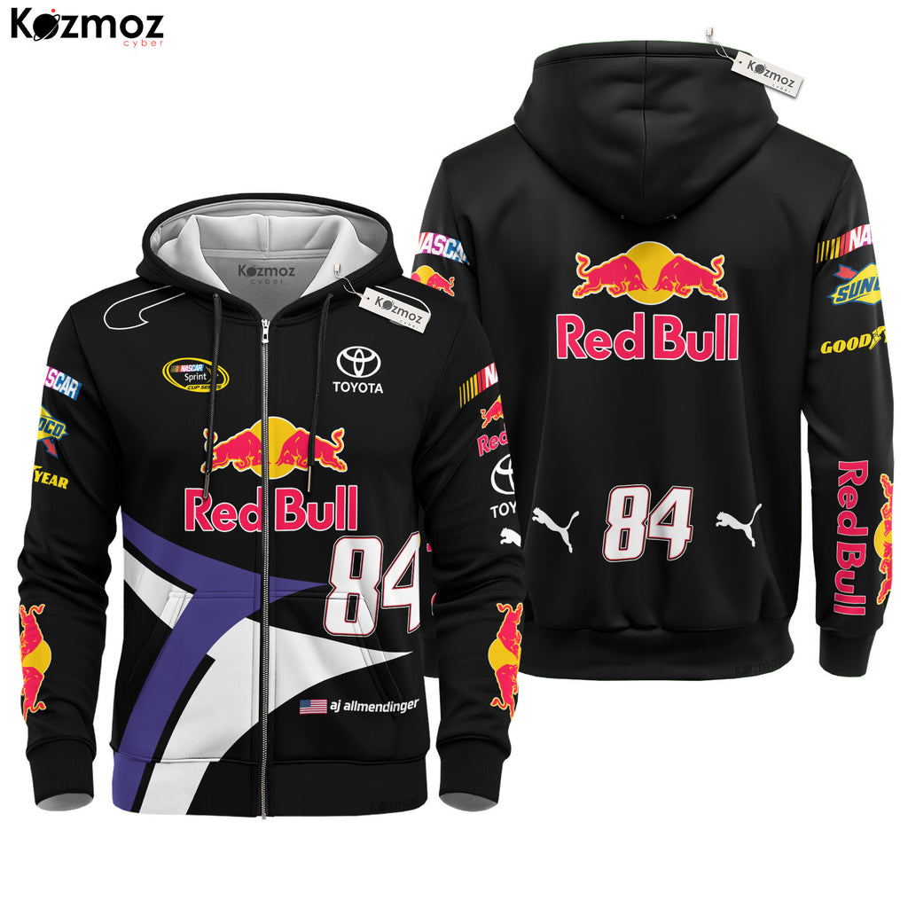 AJ Allmendinger Racing Costume 2008 Collection - Red Bull NASCAR Racing Team