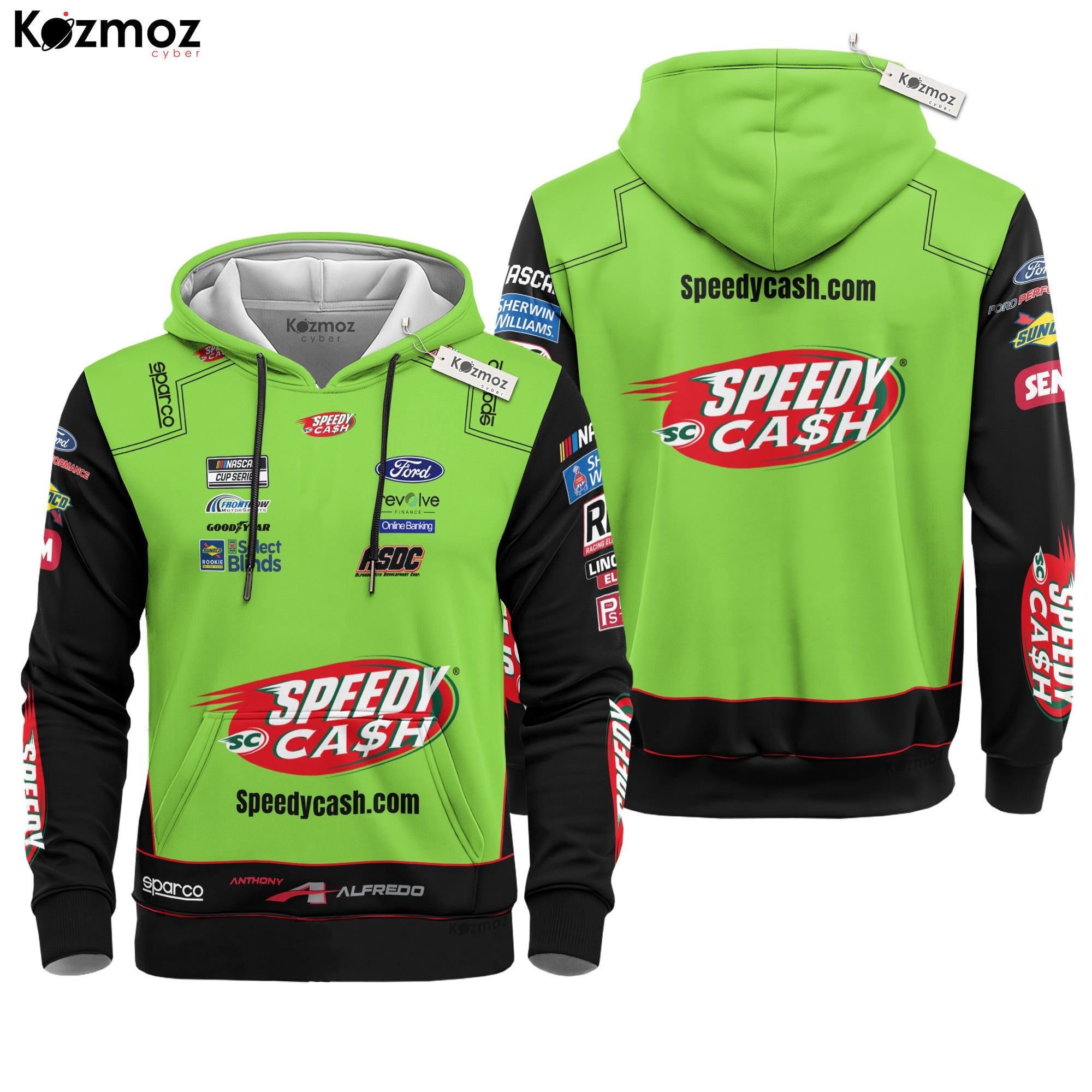 Anthony Alfredo Racing Costume 2022 Speedy Cash Collection - Our Motorsports NASCAR Racing Team