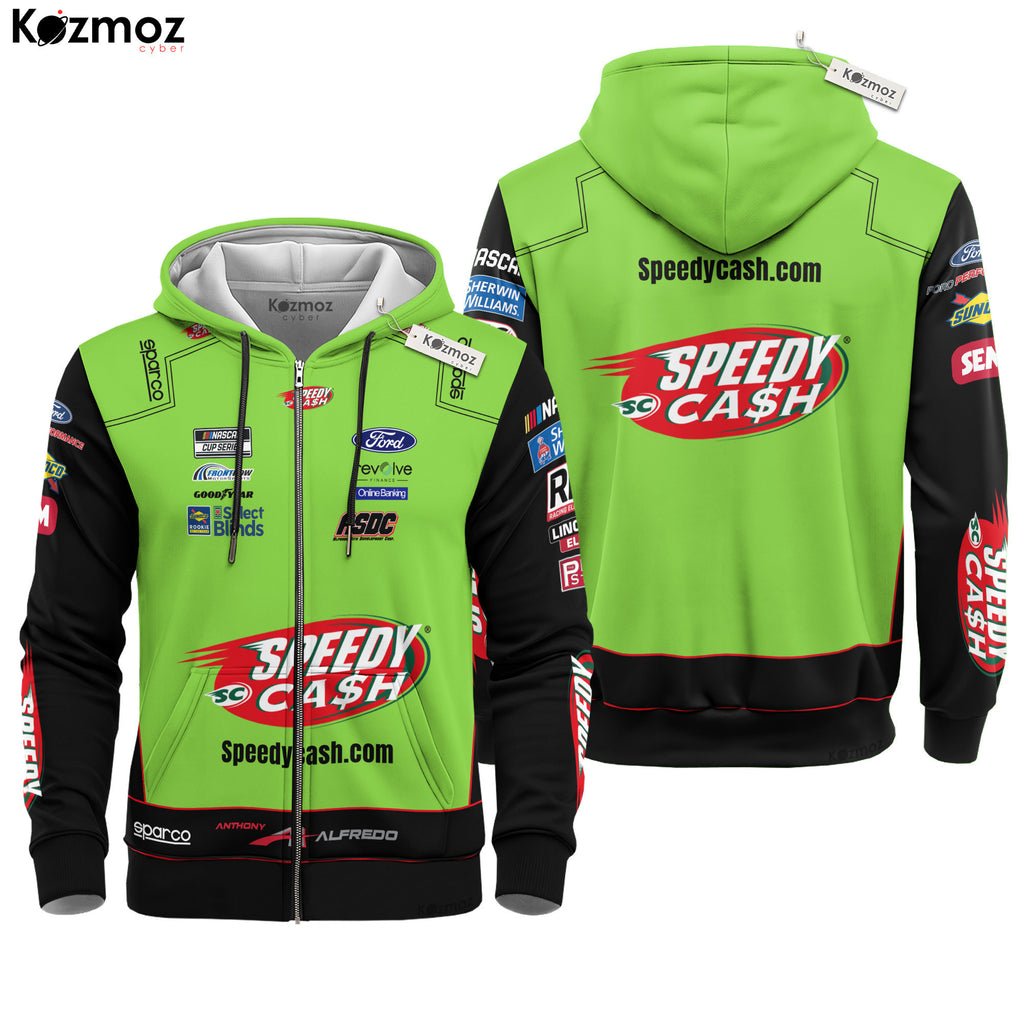 Anthony Alfredo Racing Costume 2022 Speedy Cash Collection - Our Motorsports NASCAR Racing Team