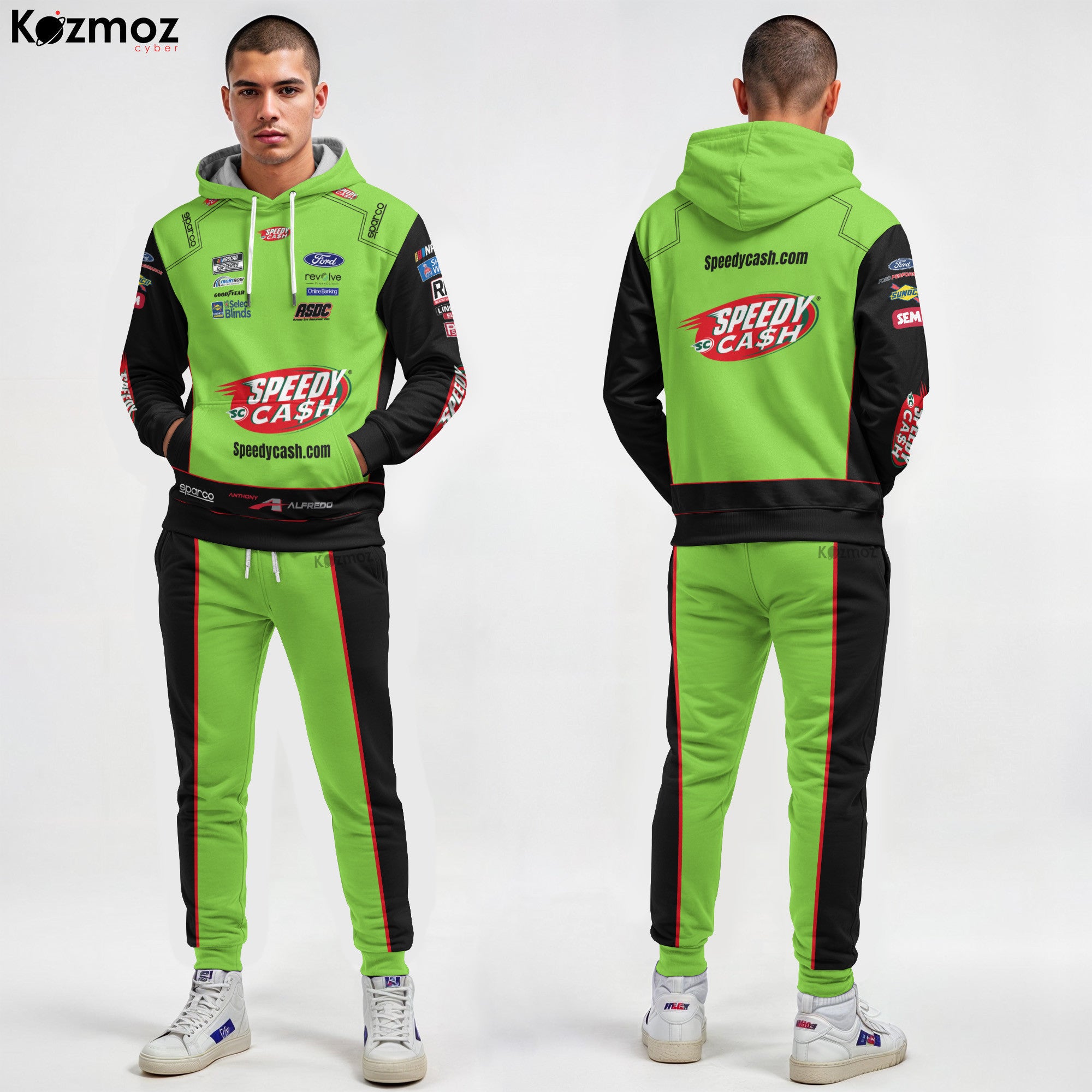 Anthony Alfredo Racing Costume 2022 Speedy Cash Collection - Our Motorsports NASCAR Racing Team