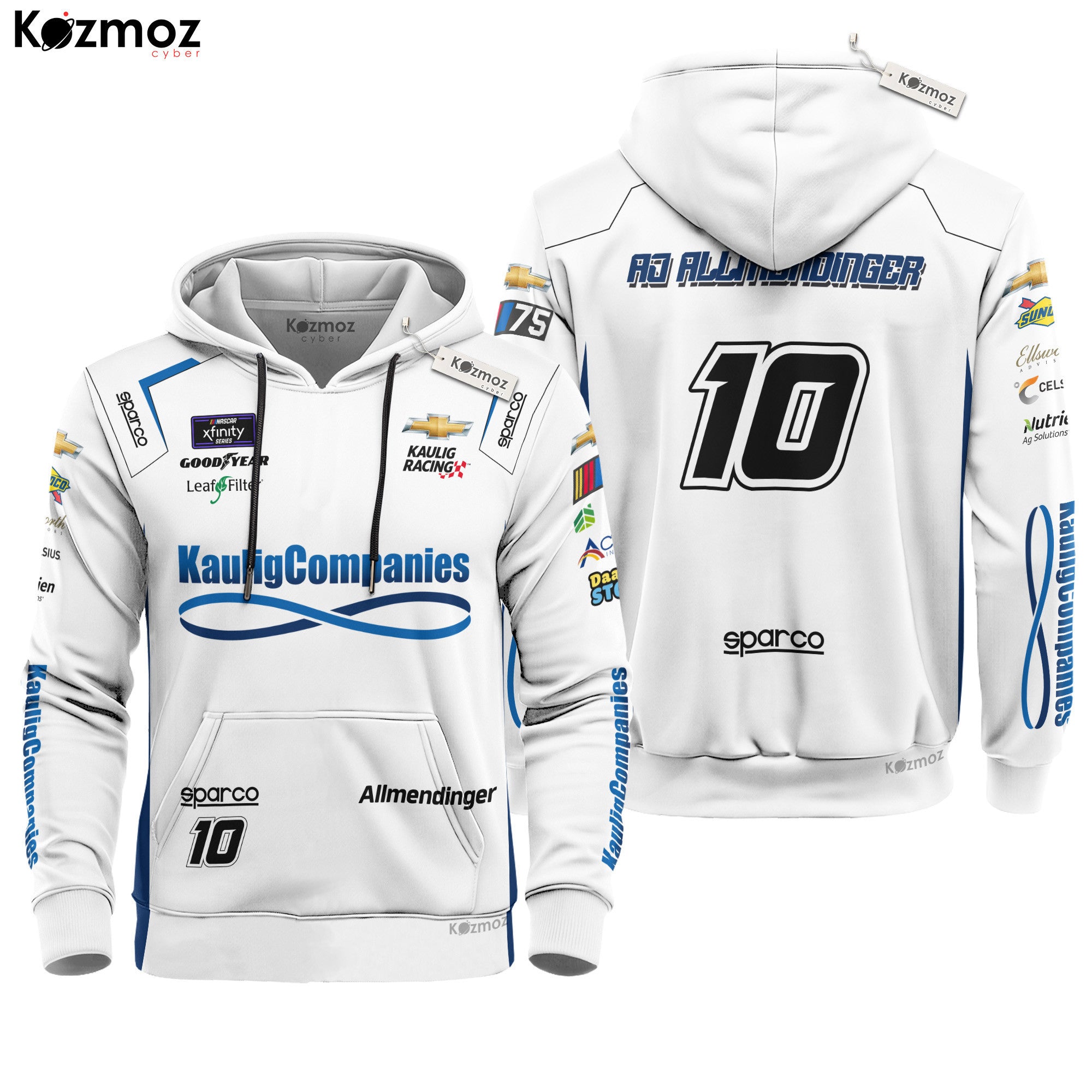 AJ Allmendinger Racing Suit Xfinity Series 2023 Collection - NASCAR Racing Team