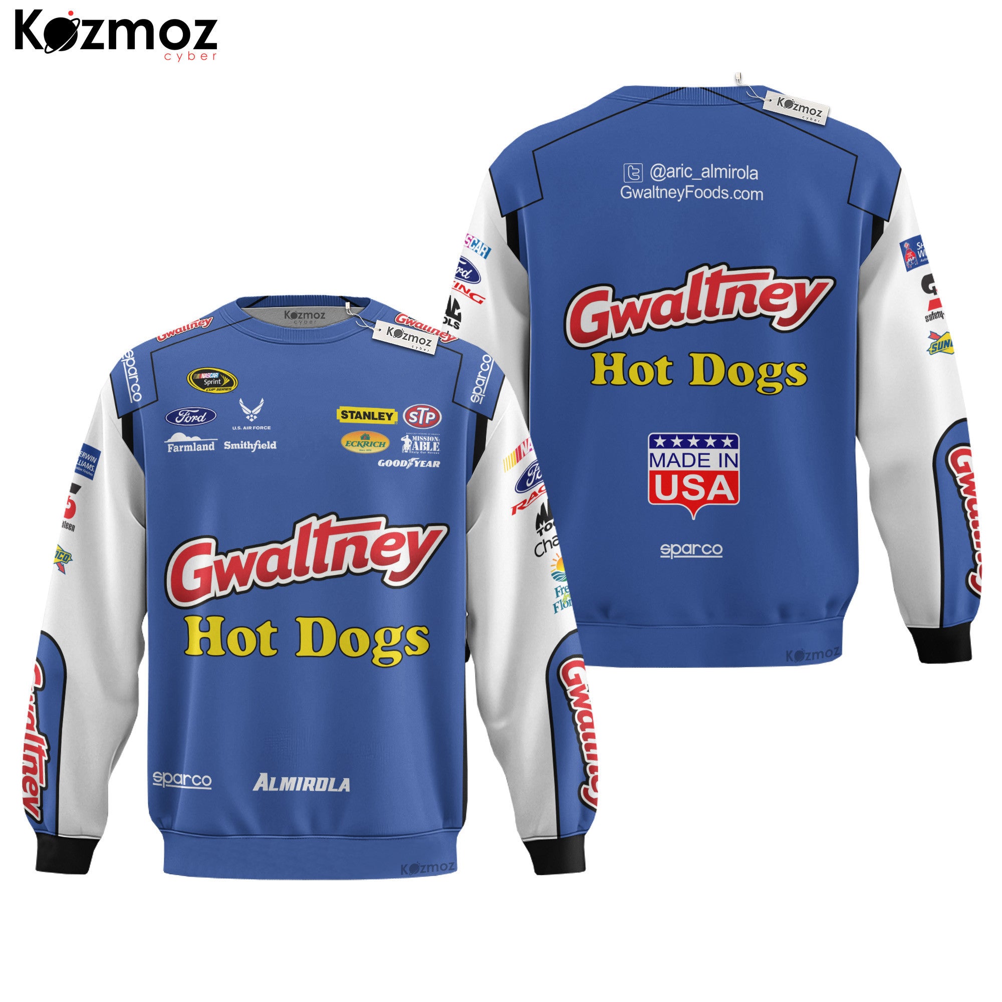 Aric Almirola Racing Suit Gwaltney 2014 Collection - NASCAR Racing Team