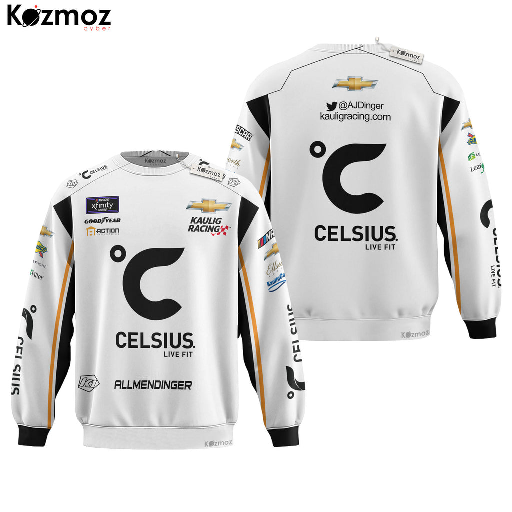 AJ Allmendinger Racing Suit Celsius 2024 Collection - NASCAR Racing Team