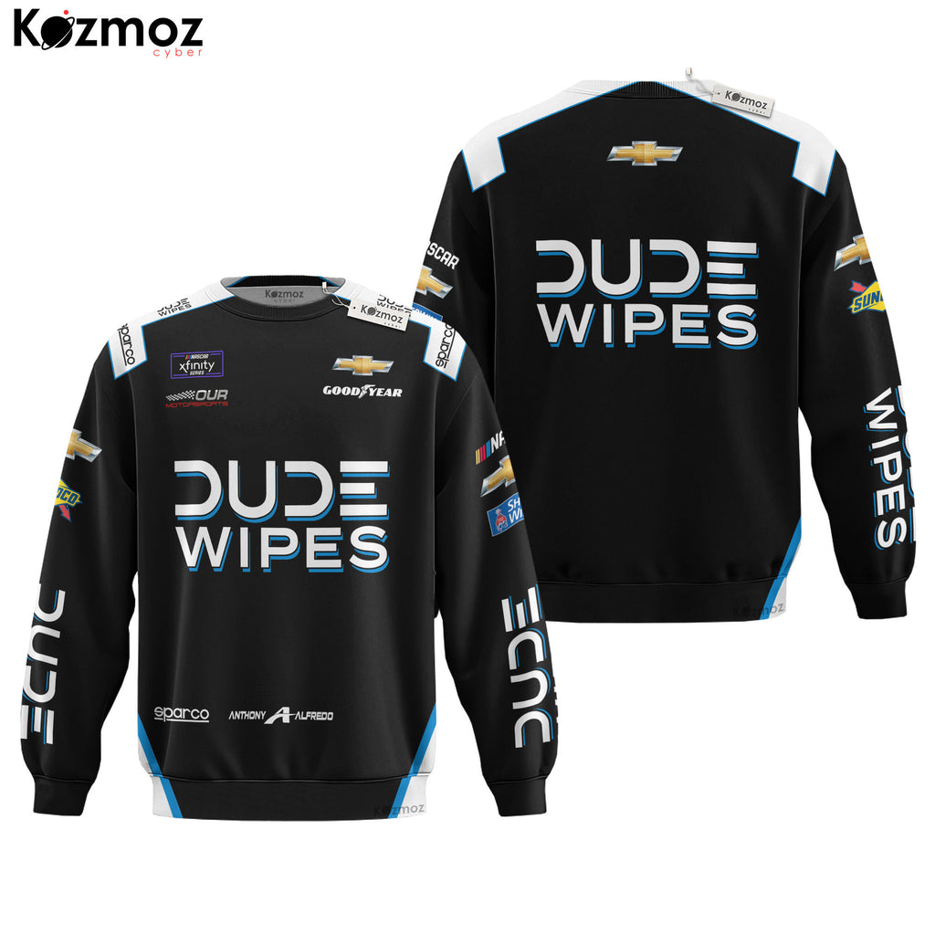 Anthony Alfredo Racing Suit Dude Wipes 2021 Collection - NASCAR Racing Team