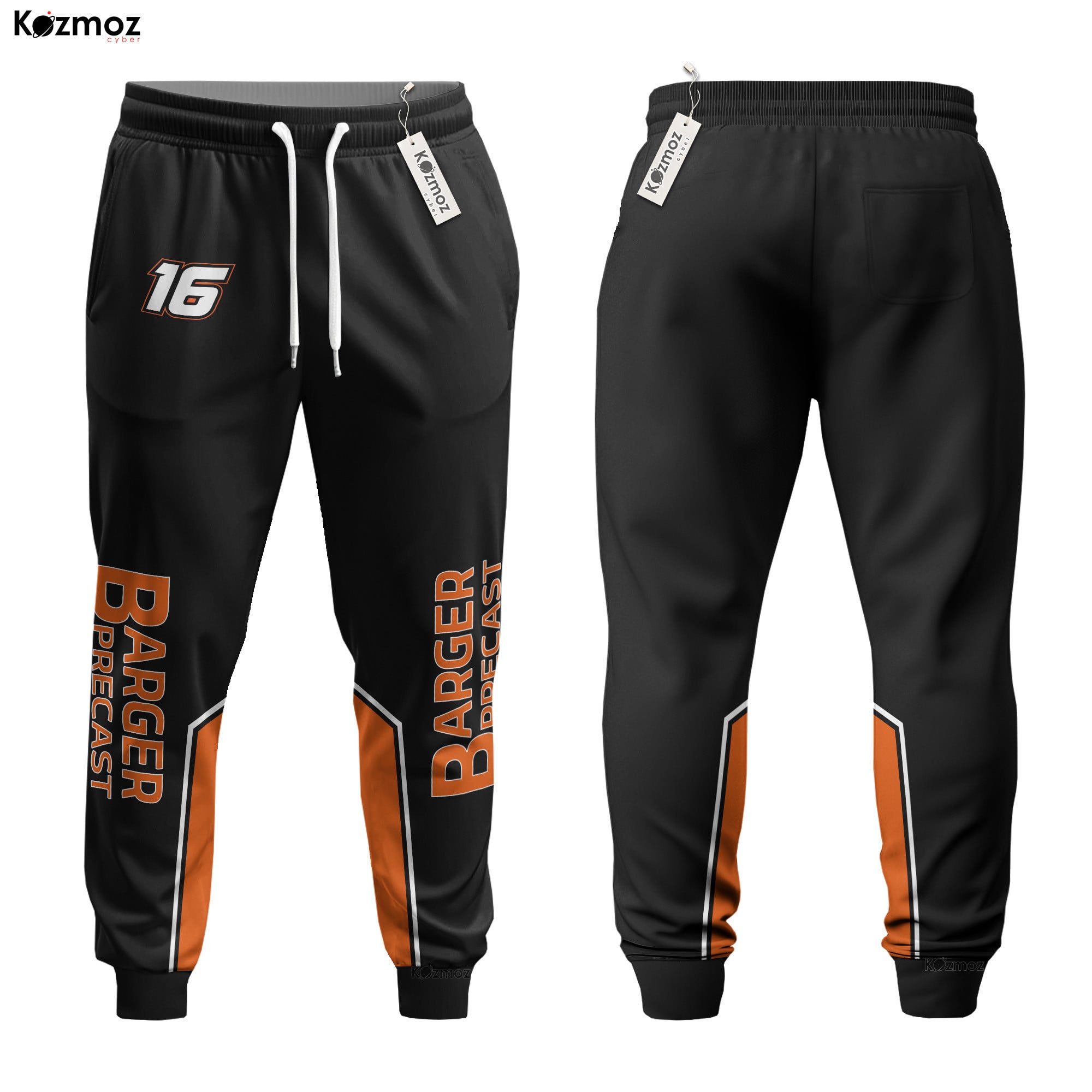 AJ Allmendinger Racing Suit Barger Precast 2023 Collection - NASCAR Racing Team