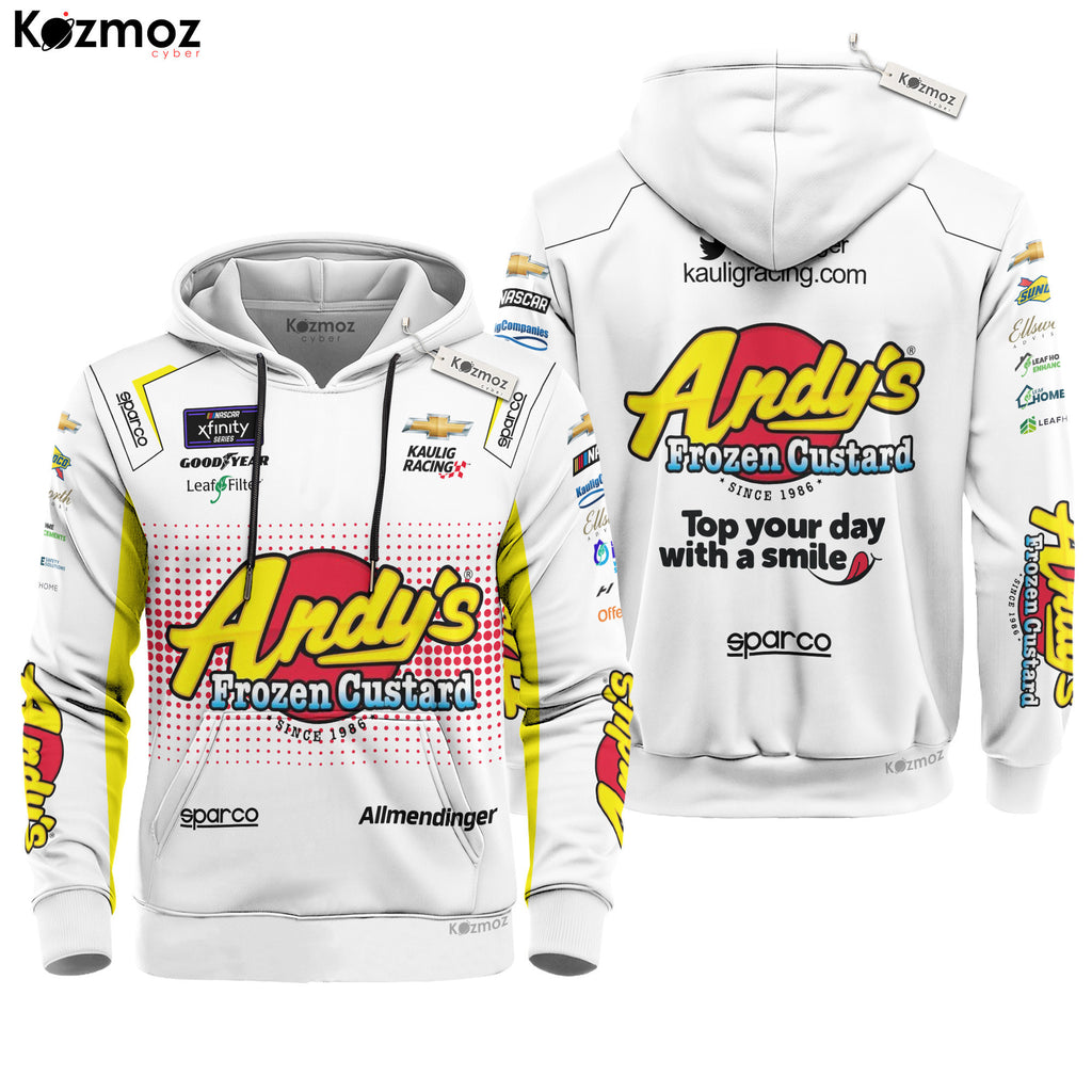 AJ Allmendinger Racing Suit Andy 2022 Collection - NASCAR Racing Team