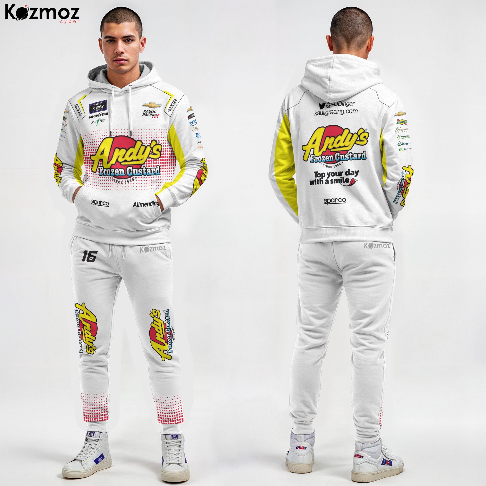 AJ Allmendinger Racing Suit Andy 2022 Collection - NASCAR Racing Team