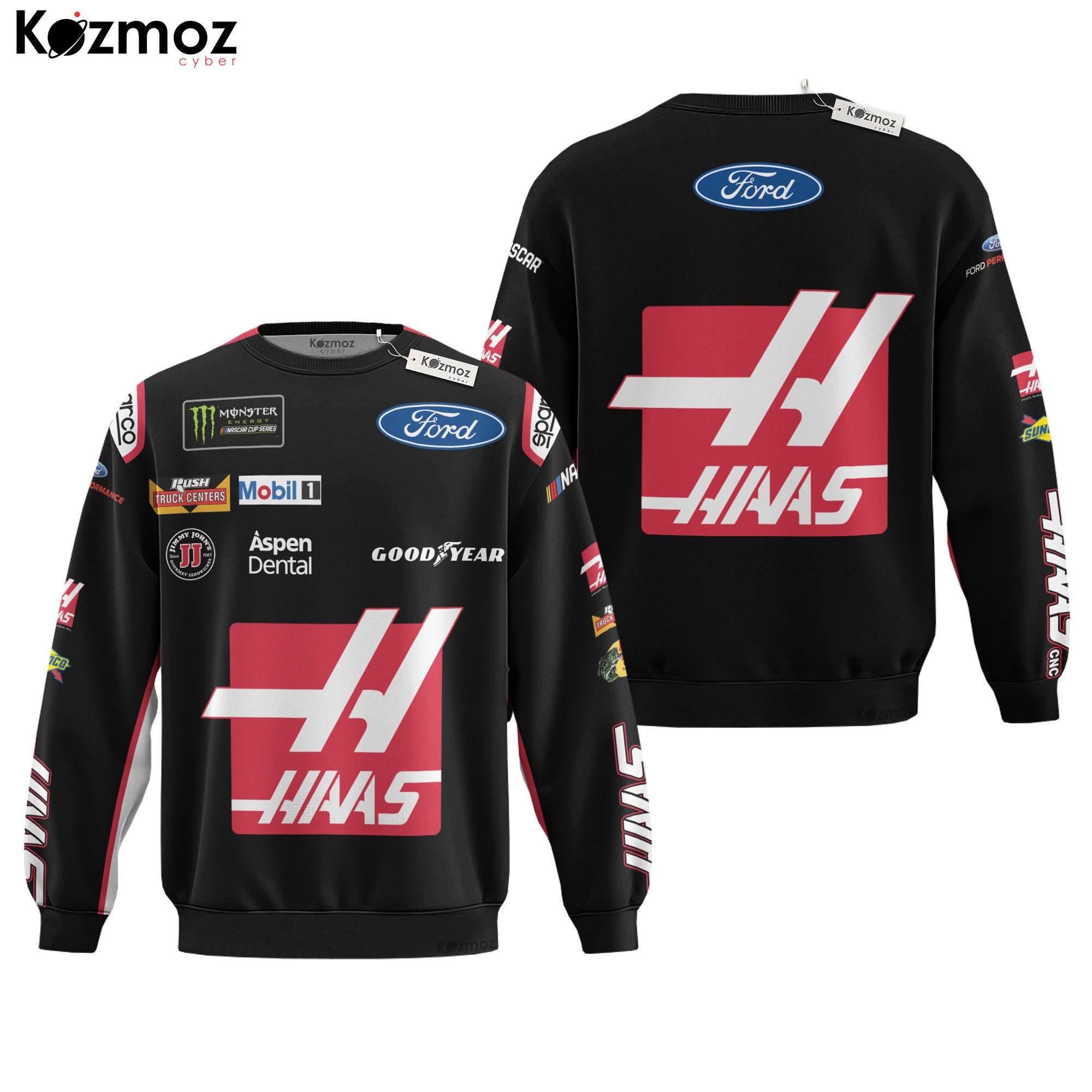 Clint Bowyer Racing Suit 2017 Collection - Haas Racing Team