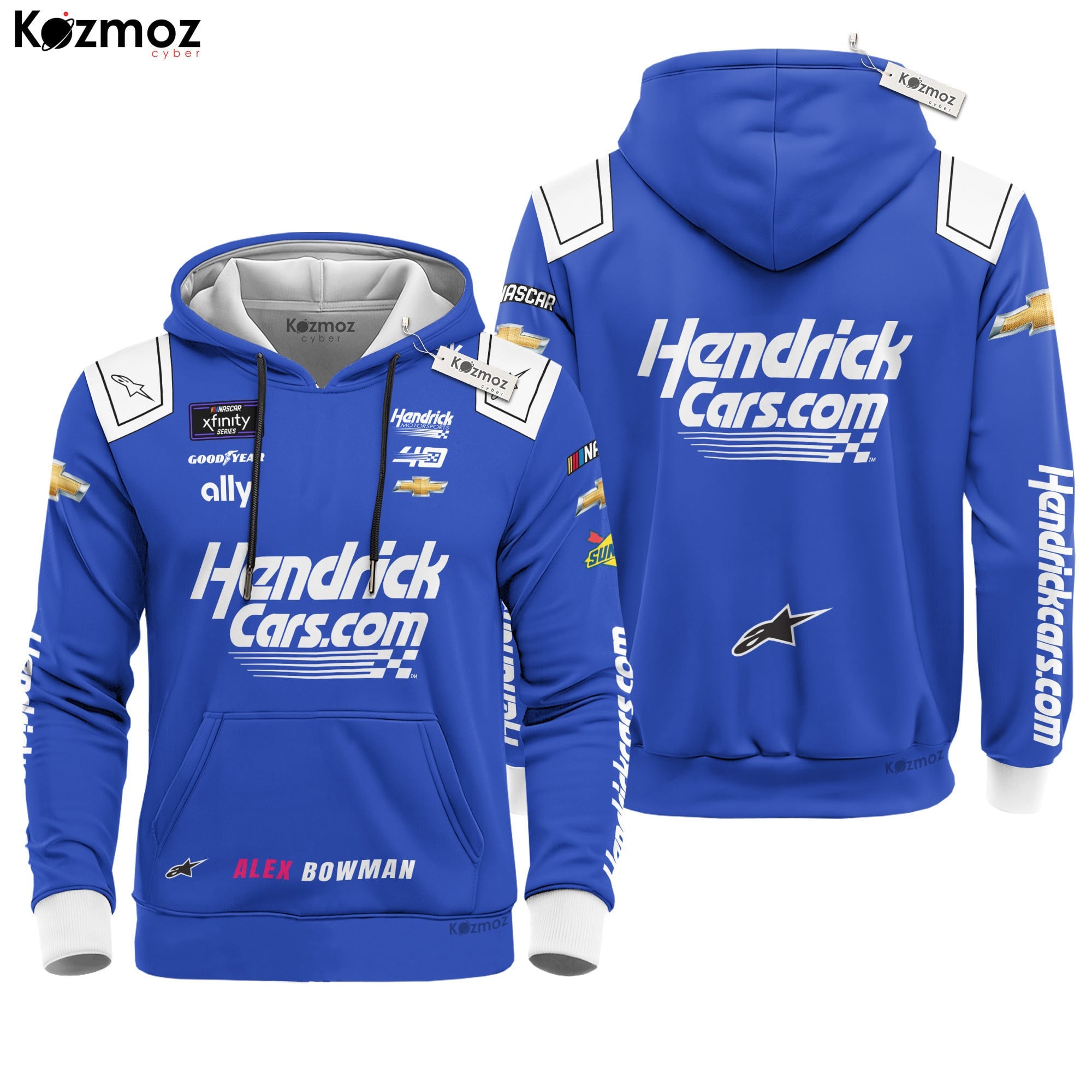 Alex Bowman Racing Suit Hendrick Motorsports 2024 Collection - NASCAR Racing Team