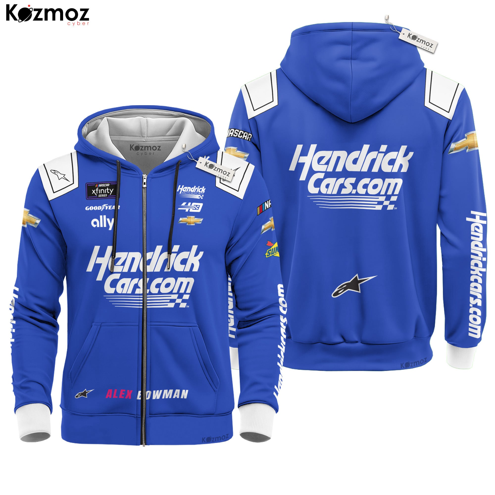 Alex Bowman Racing Suit Hendrick Motorsports 2024 Collection - NASCAR Racing Team