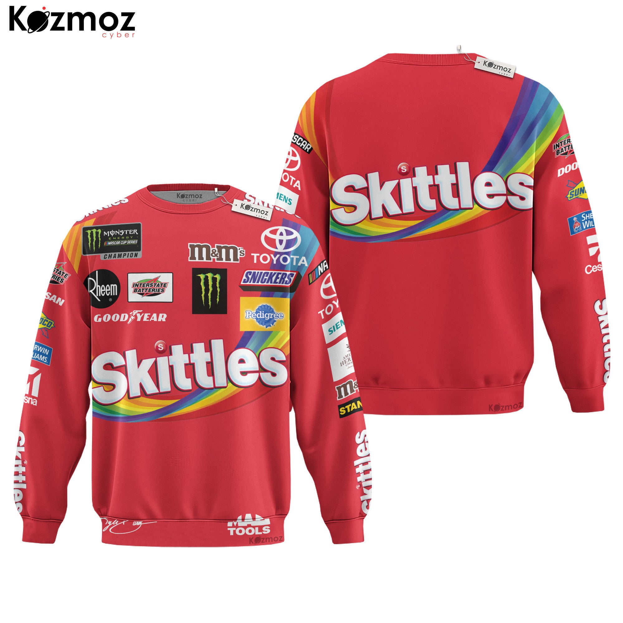 Kyle Busch Racing Suit Skittles Collection - NASCAR Racing Team