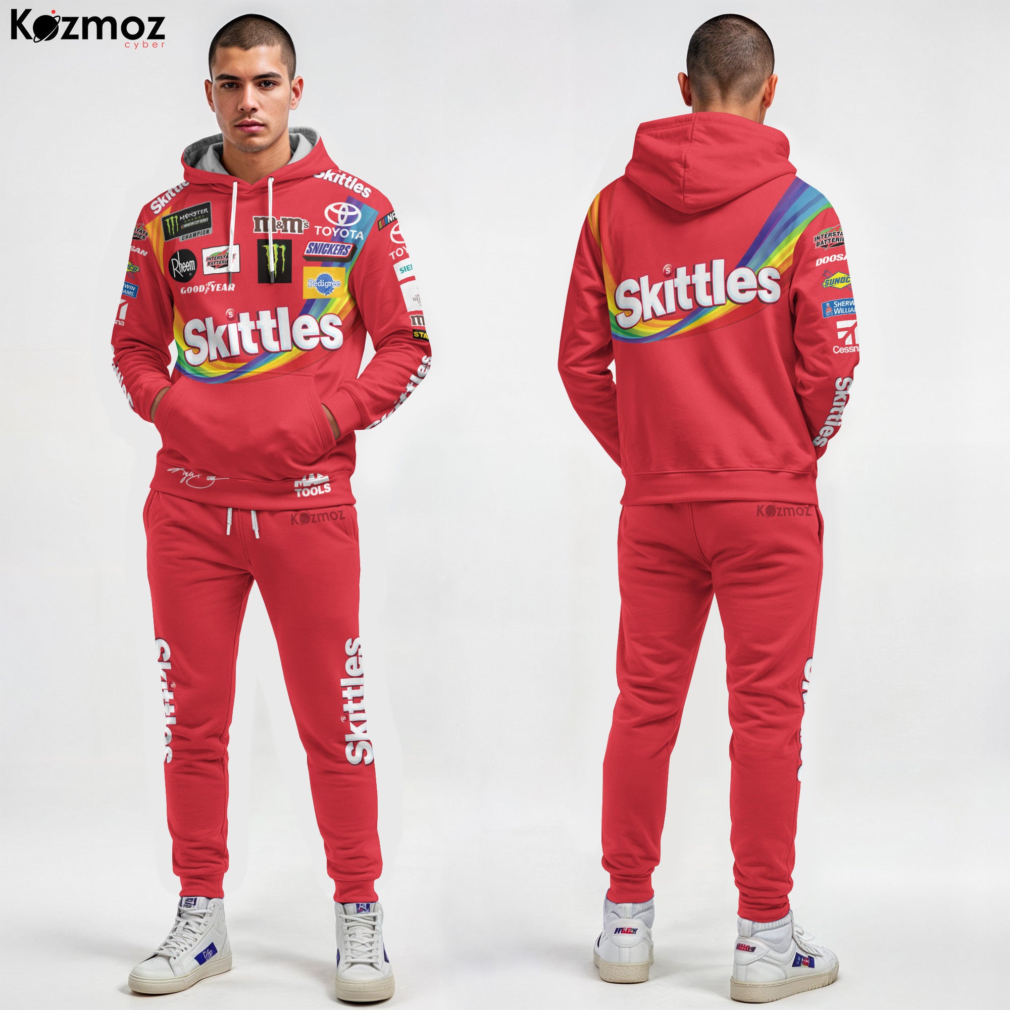 Kyle Busch Racing Suit Skittles Collection - NASCAR Racing Team