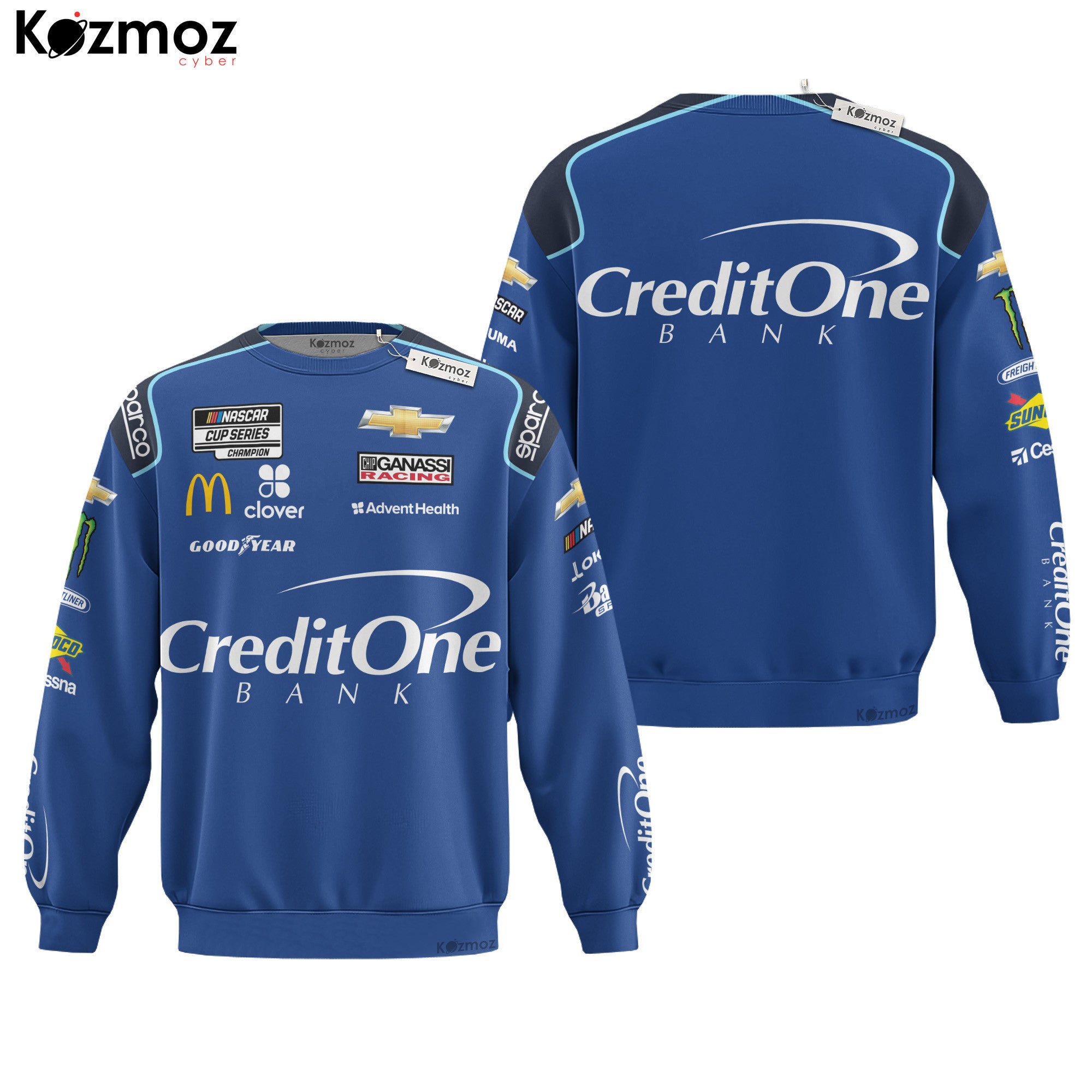 Matt Kenseth Racing Suit Credit One Bank 2020 Collection - NASCAR Racing Team