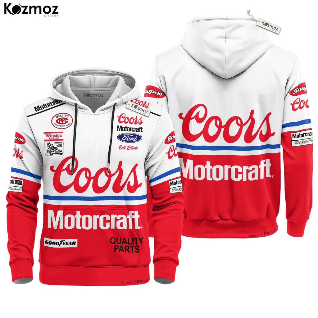 Bill Elliott Racing Firesuit Costume Coors Motorcraft 1988 Collection - Ford NASCAR Racing Team
