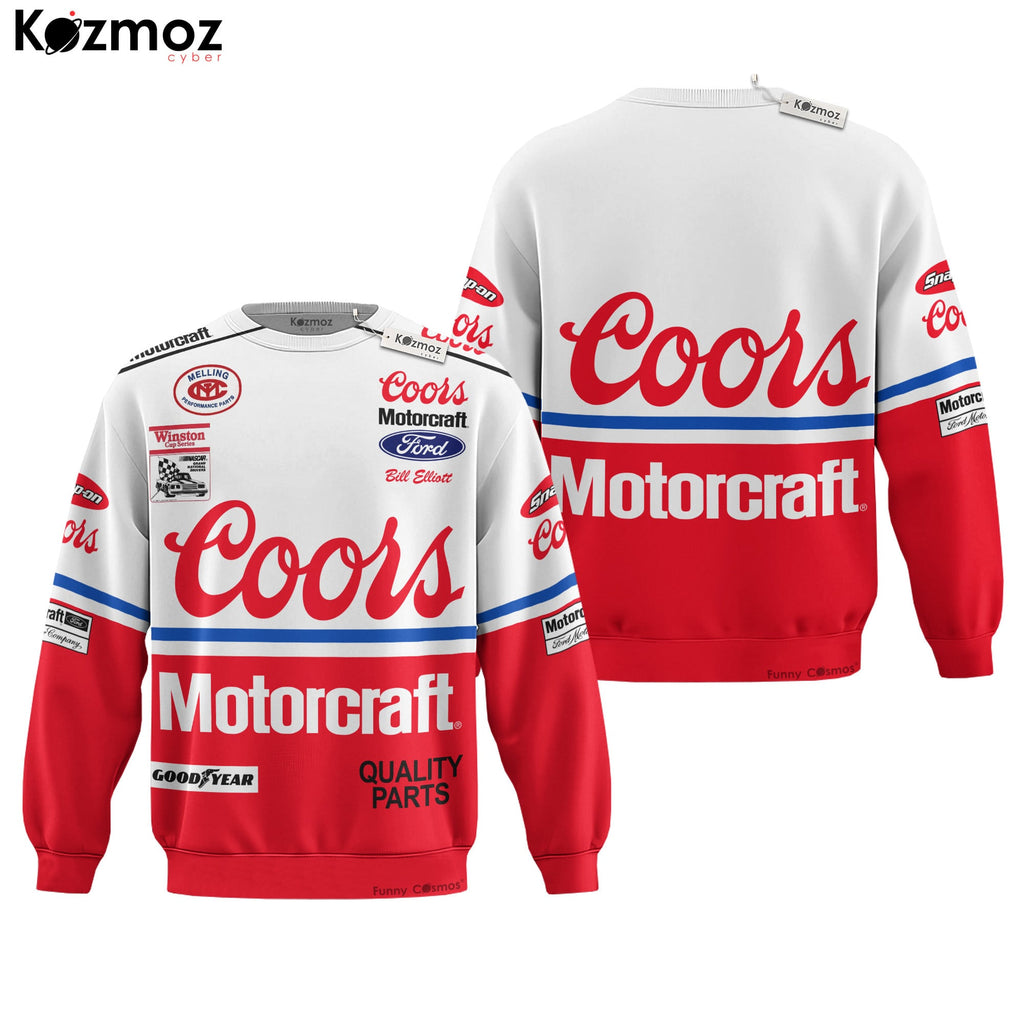 Bill Elliott Racing Firesuit Costume Coors Motorcraft 1988 Collection - Ford NASCAR Racing Team