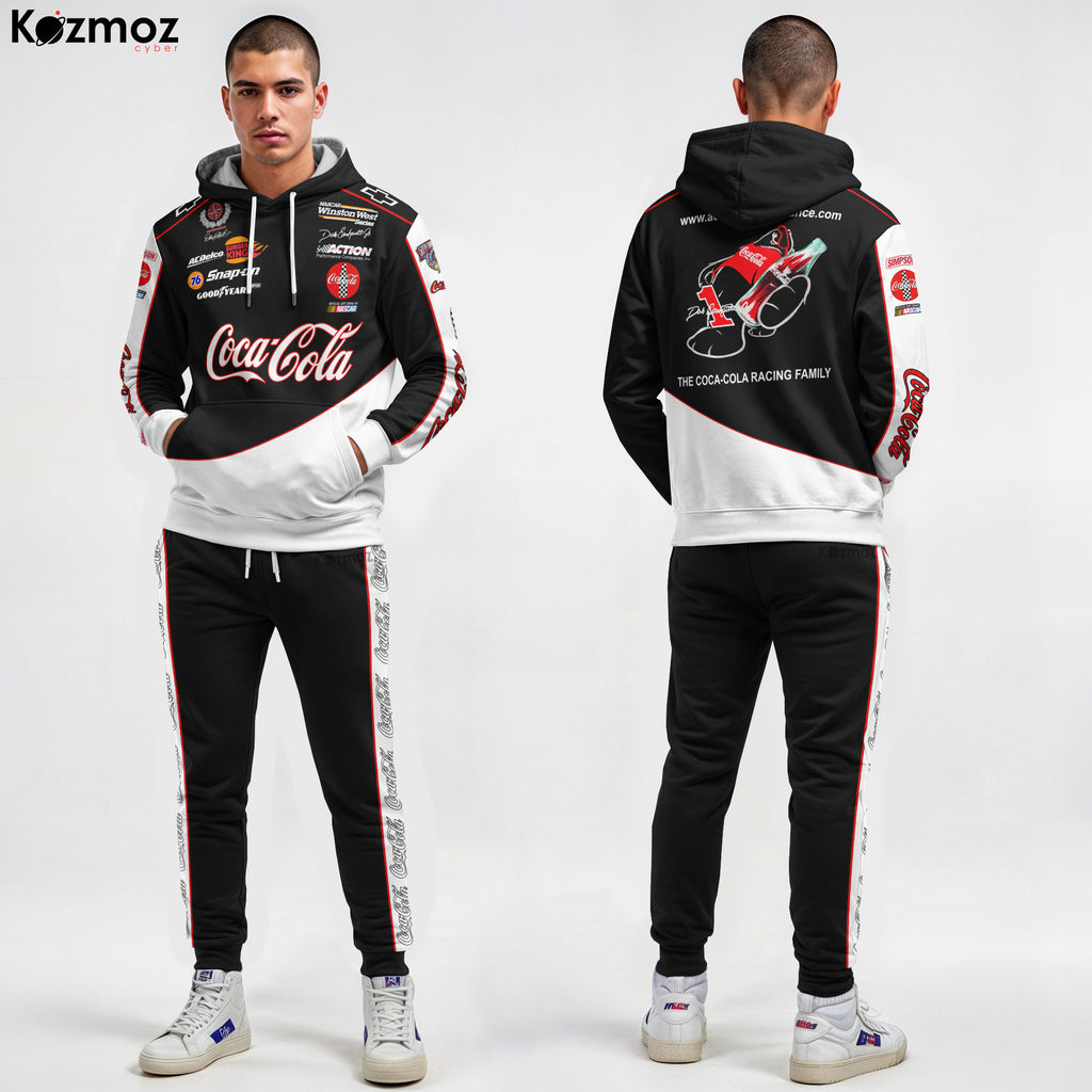 Dale Earnhardt Jr Racing Costume 1998 Signed Coca-Cola Fire Collection - NASCAR Racing Team