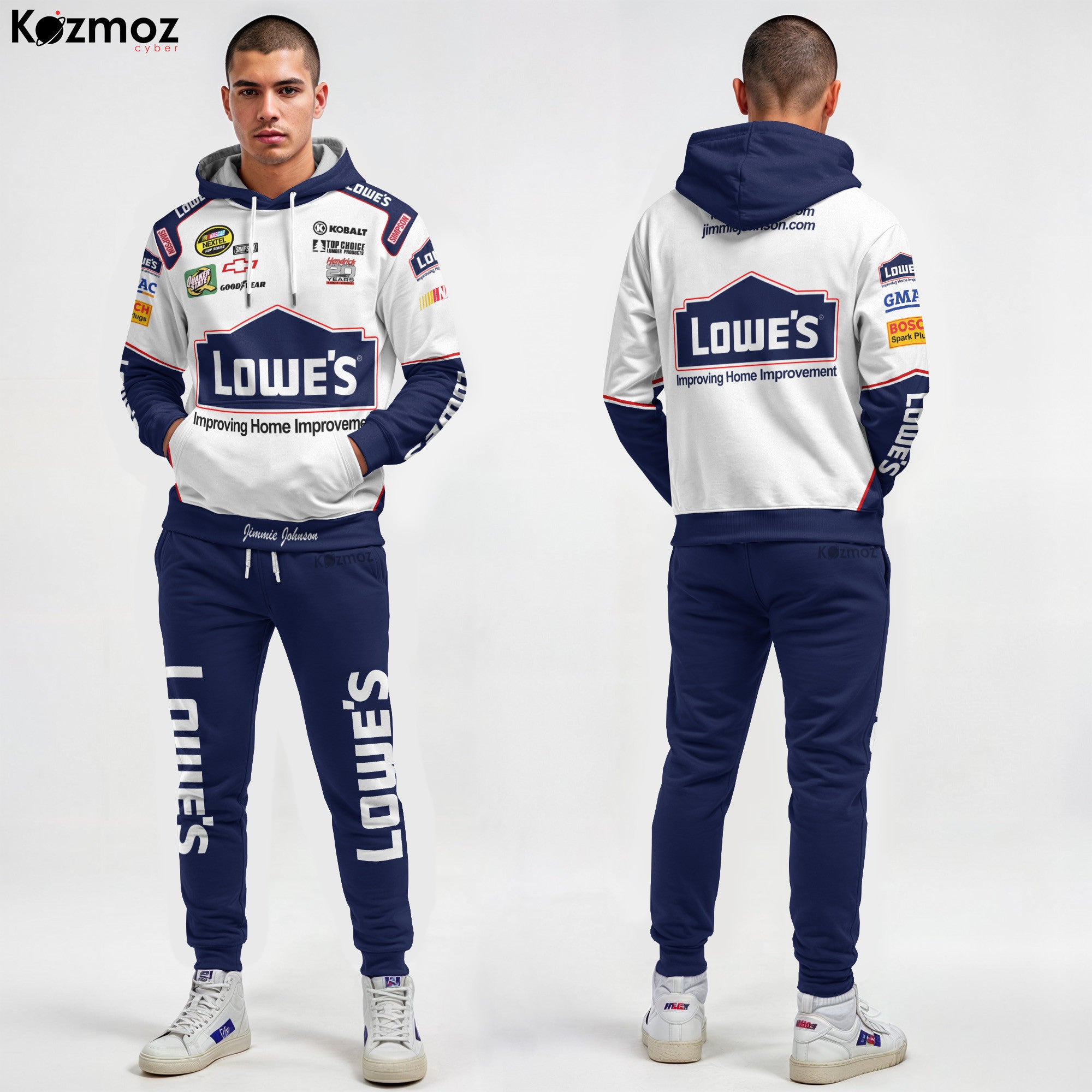 Jimmie Johnson Racing Costume 7X Champion - NASCAR Legacy Motor Club Racing Team