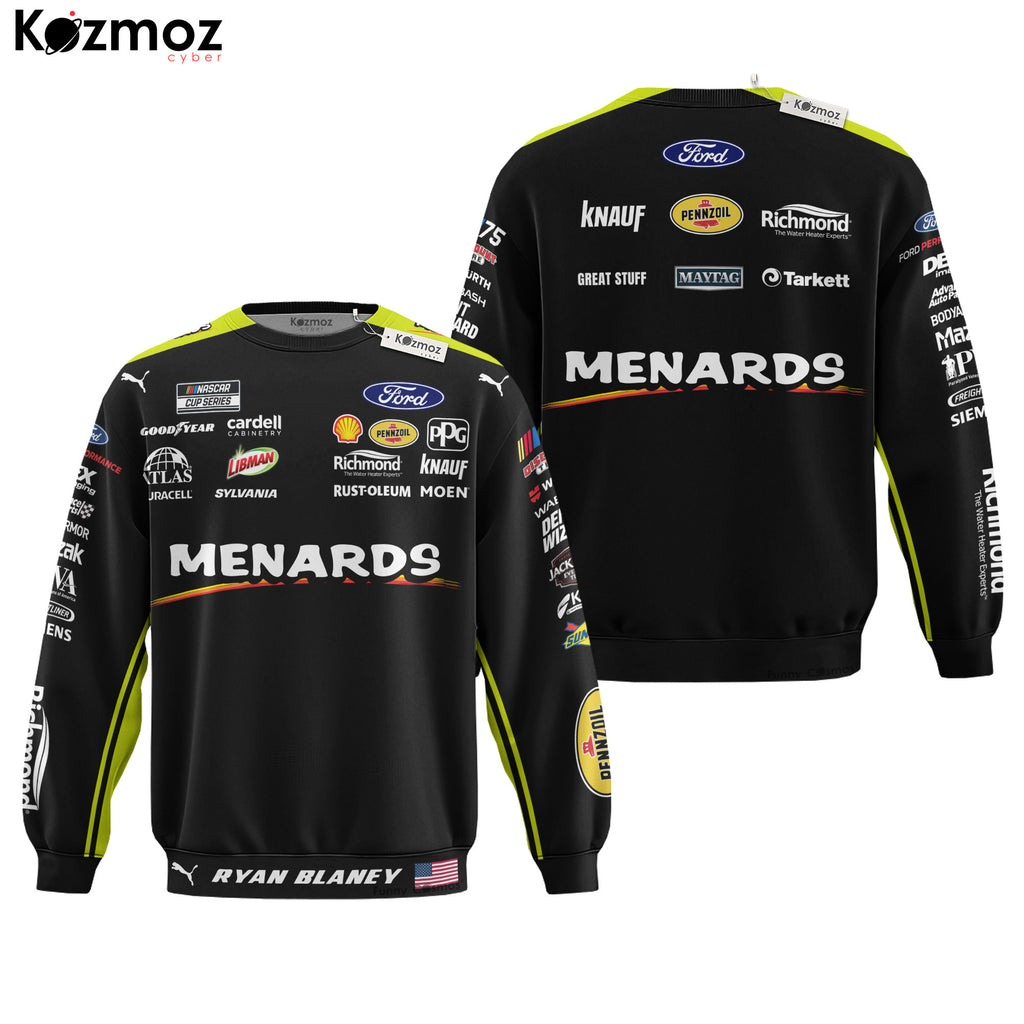Ryan Blaney Racing Firesuit Costume 2023 Collection - Team Penske NASCAR Racing Team
