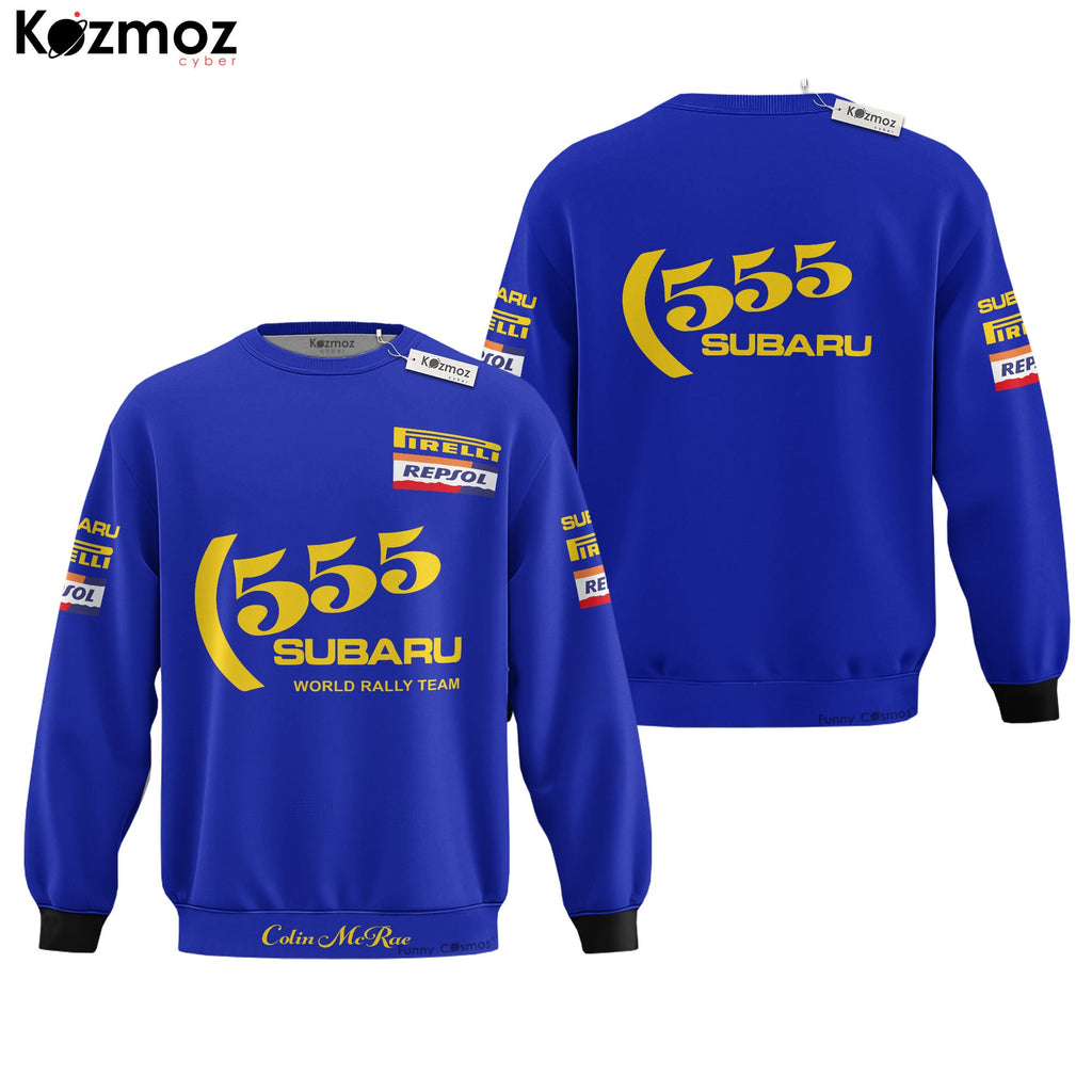 Colin McRae Racing Costume Subaru 555 Style Rally Suit Collection - Subaru Rally Team