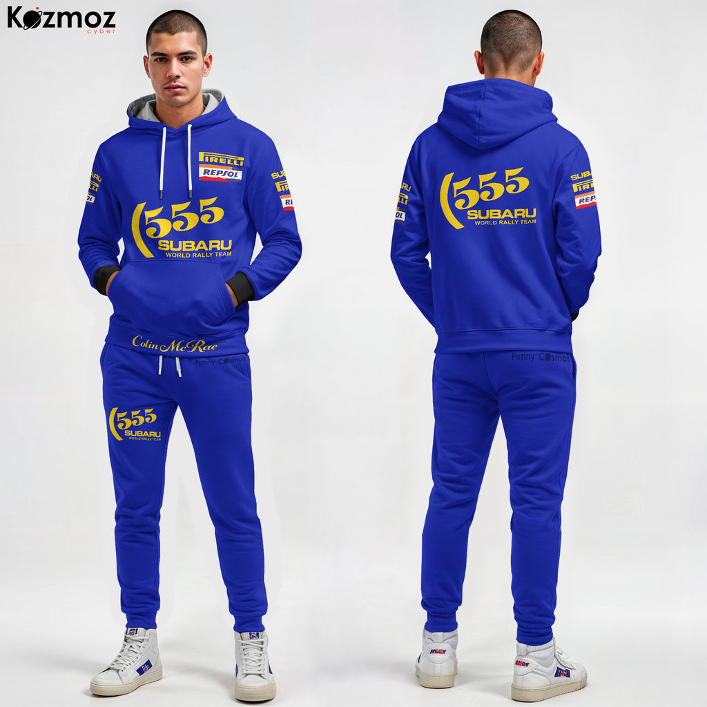 Colin McRae Racing Costume Subaru 555 Style Rally Suit Collection - Subaru Rally Team