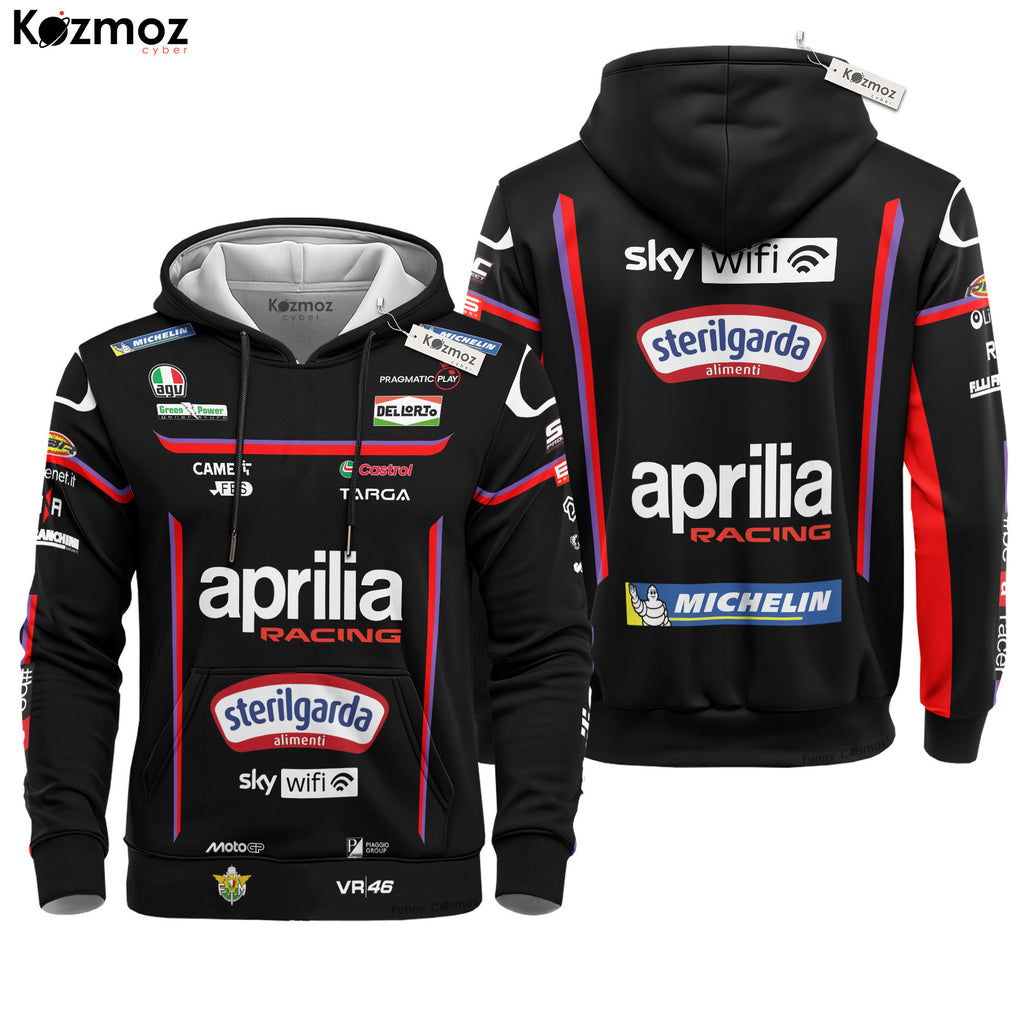 Marco Bezzecchi Racing Costume Suit 2025 - Aprilia Racing MotoGP Team