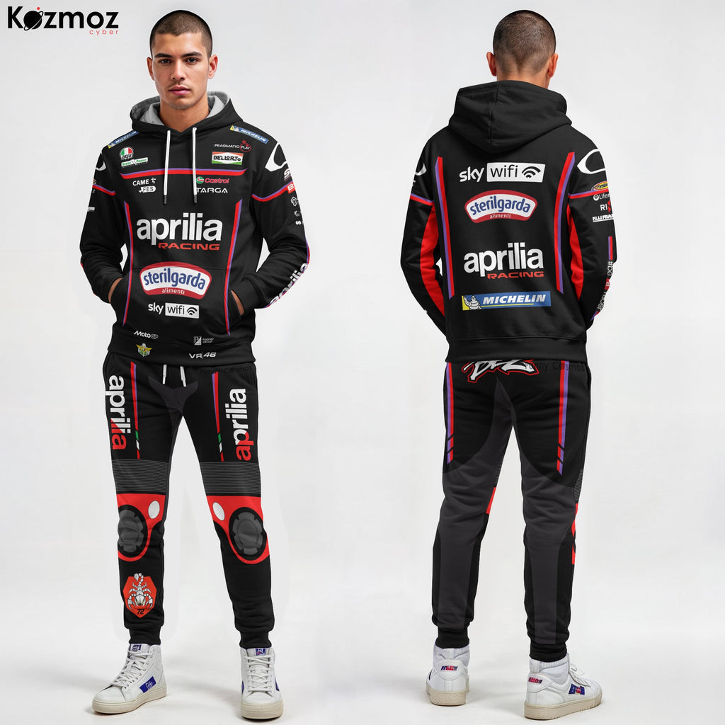 Marco Bezzecchi Racing Costume Suit 2025 - Aprilia Racing MotoGP Team