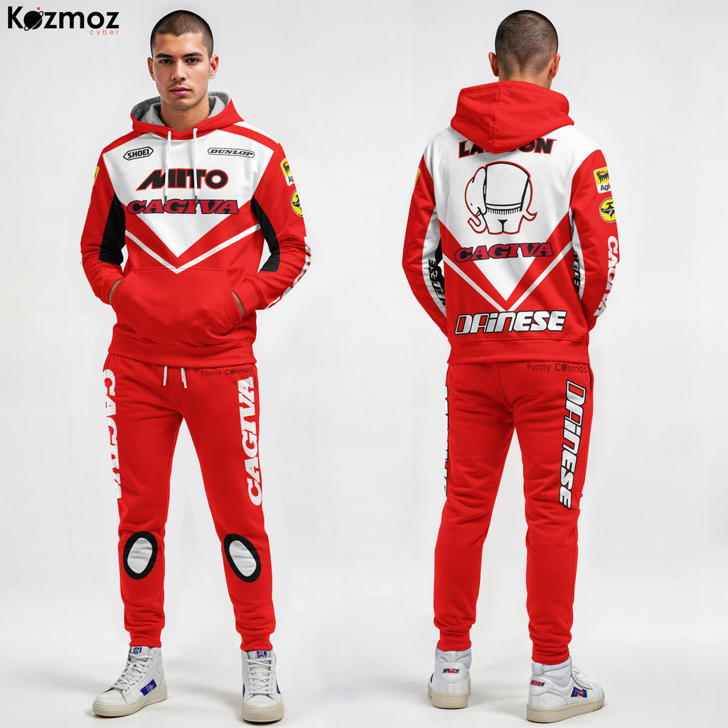 Eddie Lawson Racing Costume Suit 1992 - Cagiva GP500 Racing