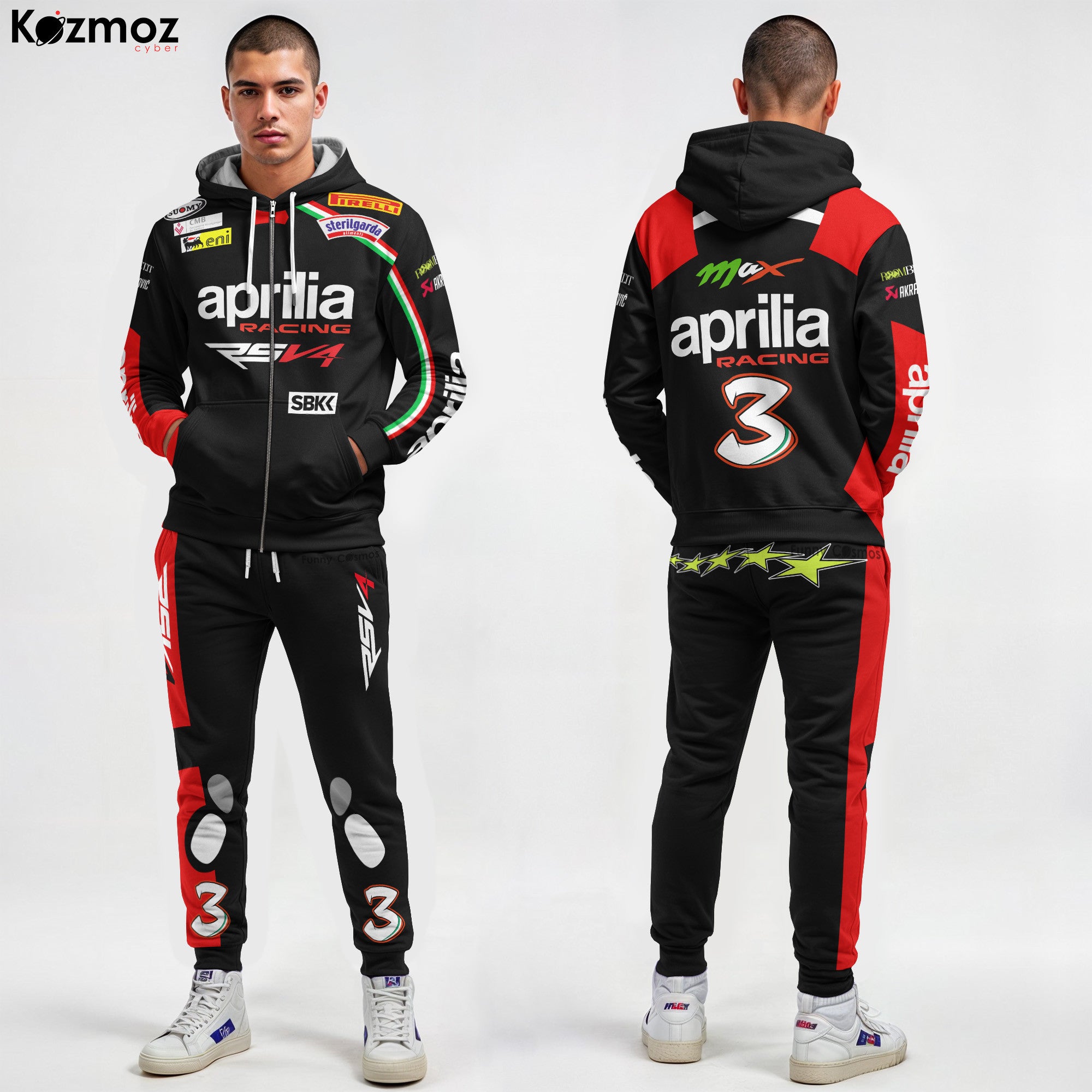 Max Biaggi Racing Costume Suit 2012 - Aprilia RSV4 SBK