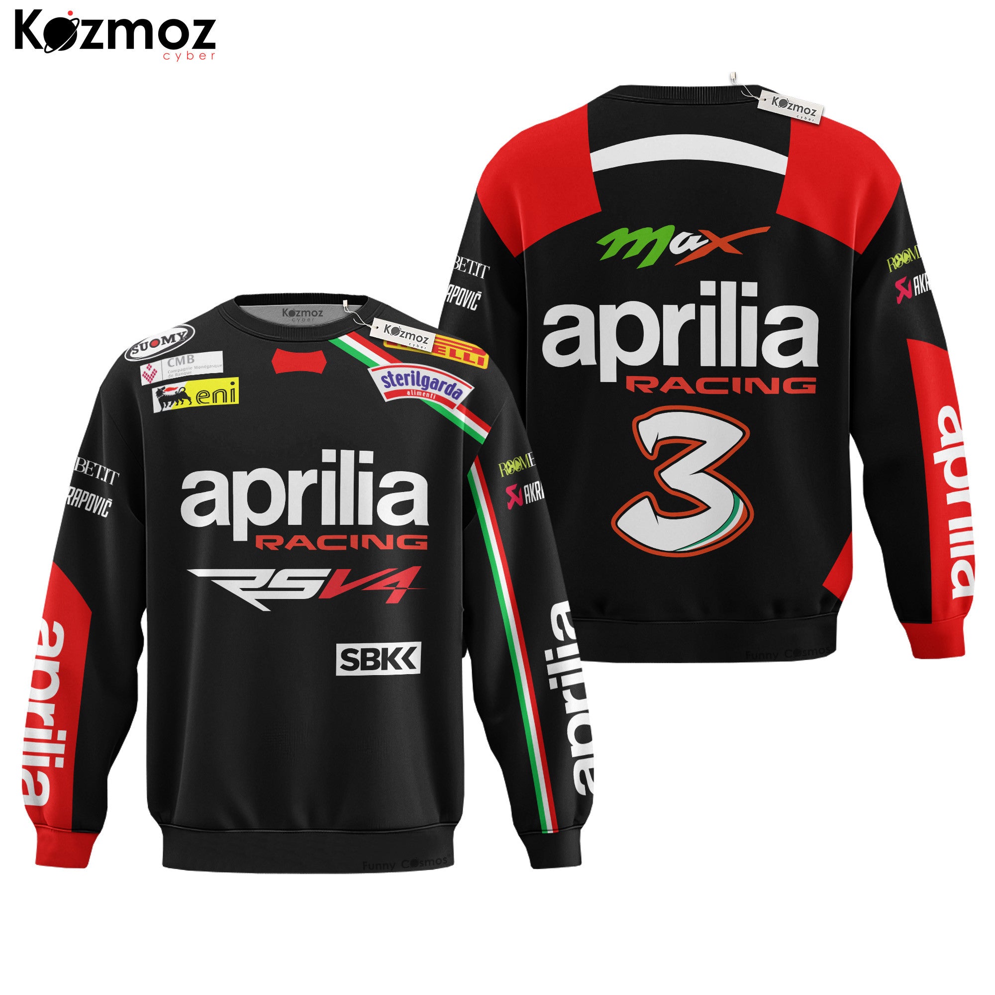 Max Biaggi Racing Costume Suit 2012 - Aprilia RSV4 SBK