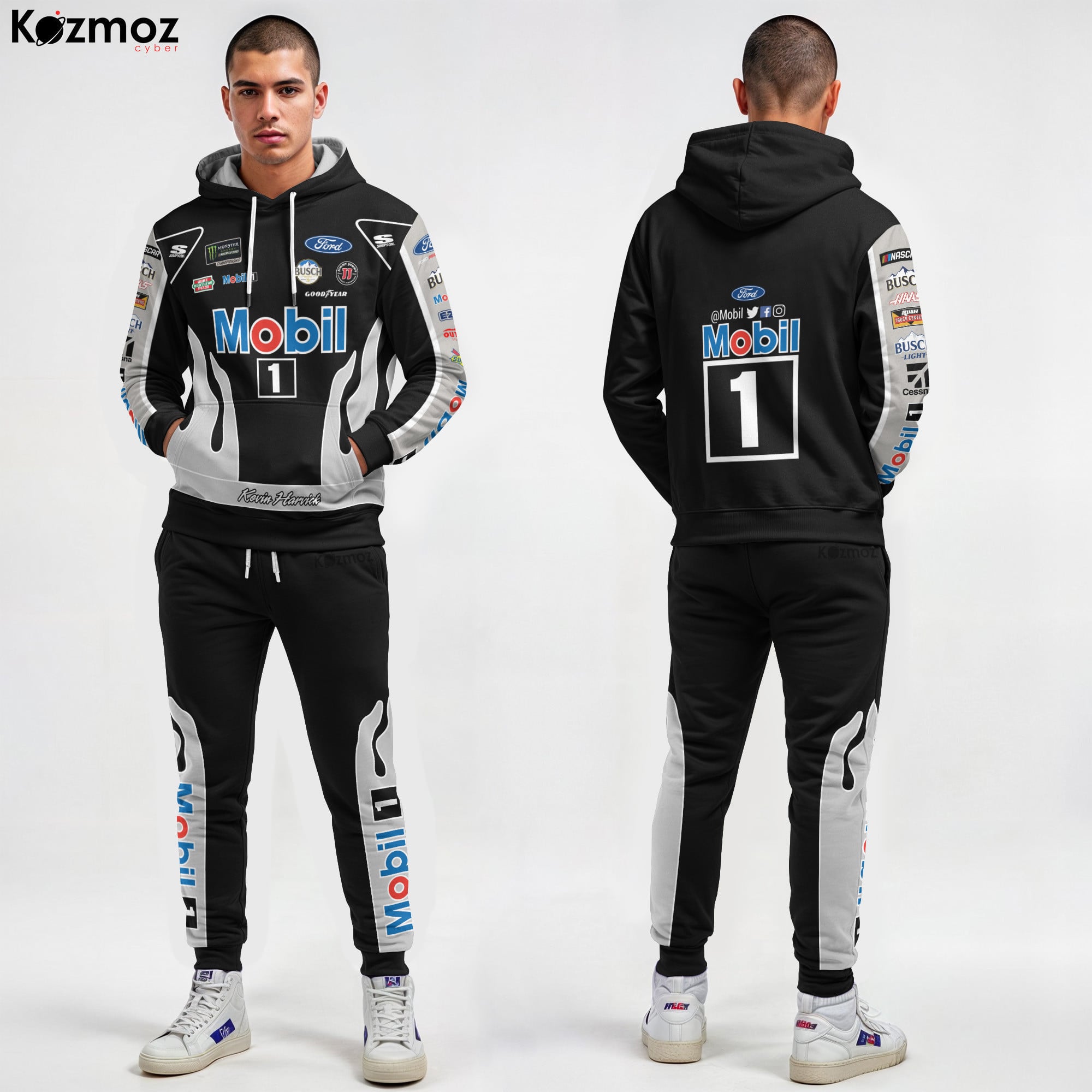 Kevin Harvick Racing Costume 2023 Mobil 1 Collection - Stewart-Haas NASCAR Racing Team