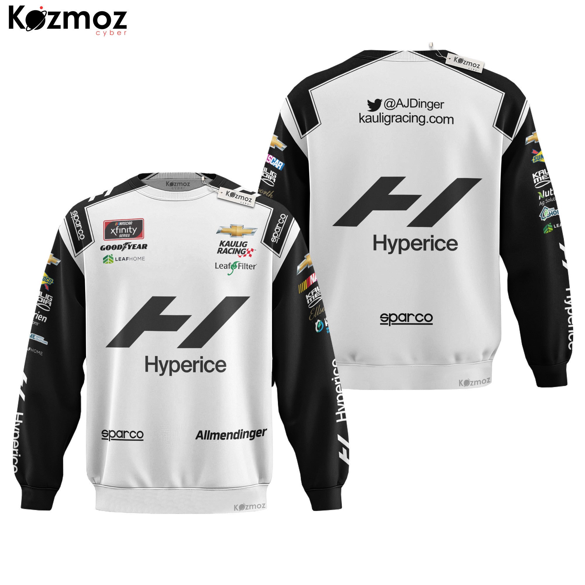 AJ Allmendinger Racing Costume 2021 Collection - NASCAR Racing Team