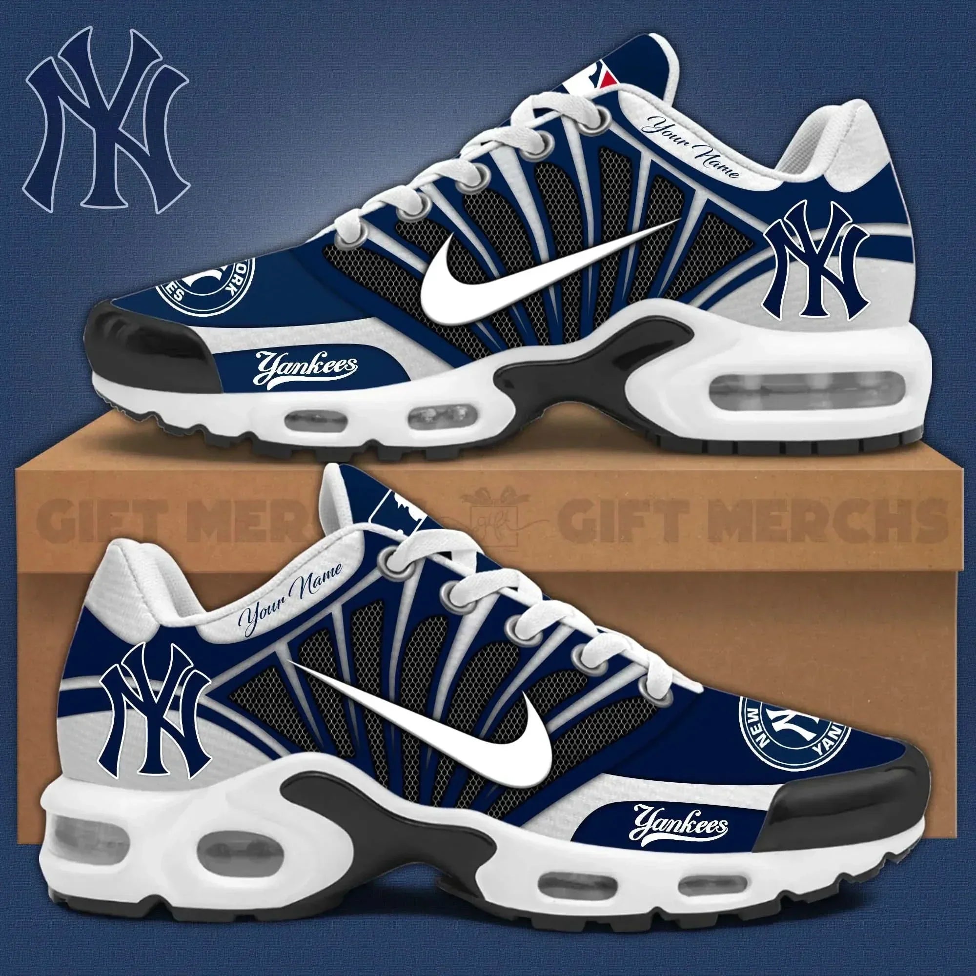 NYY Customized Premium Sport Shoes