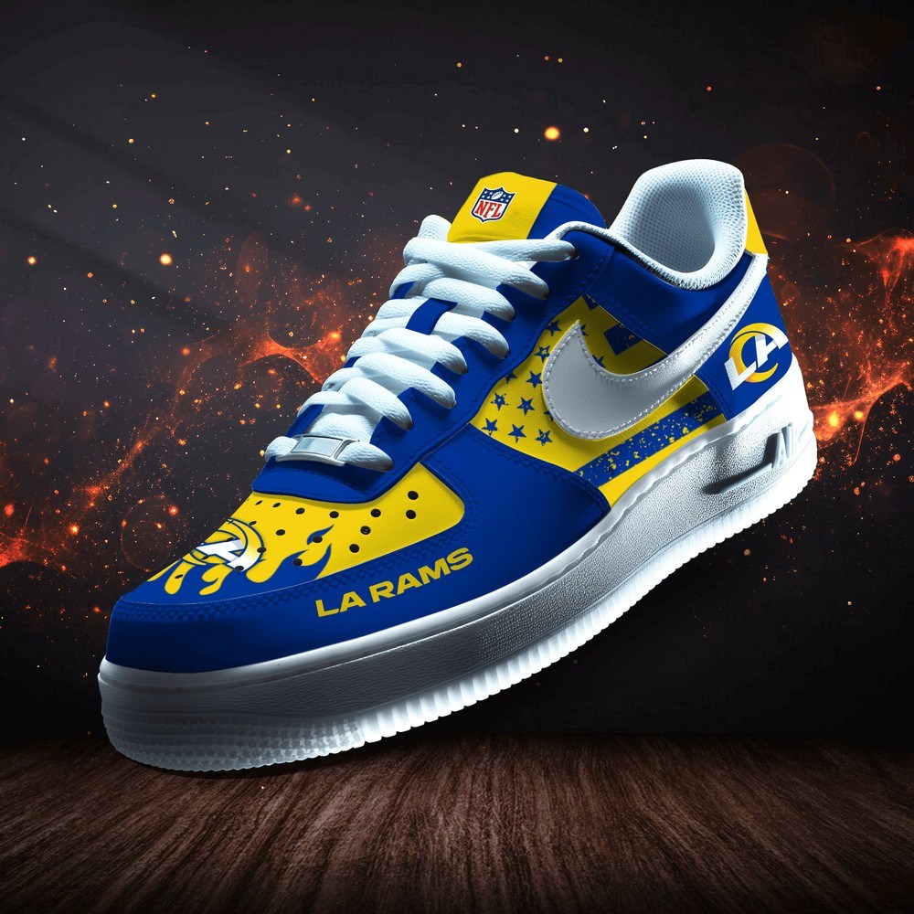 Los Angeles Rams Personalized Version 8 AF1 Shoes