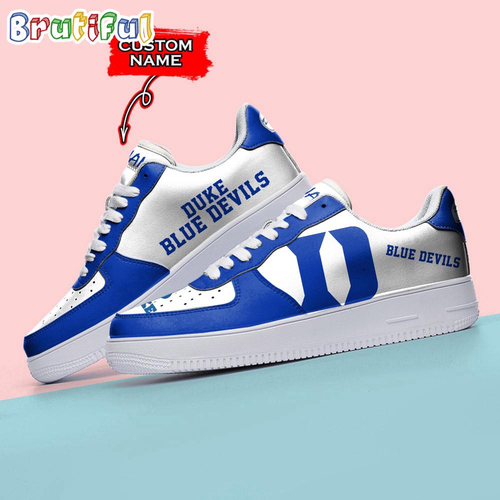 Ncaa Duke Blue Devils Sporty Air Force 1 Shoes Sneaker