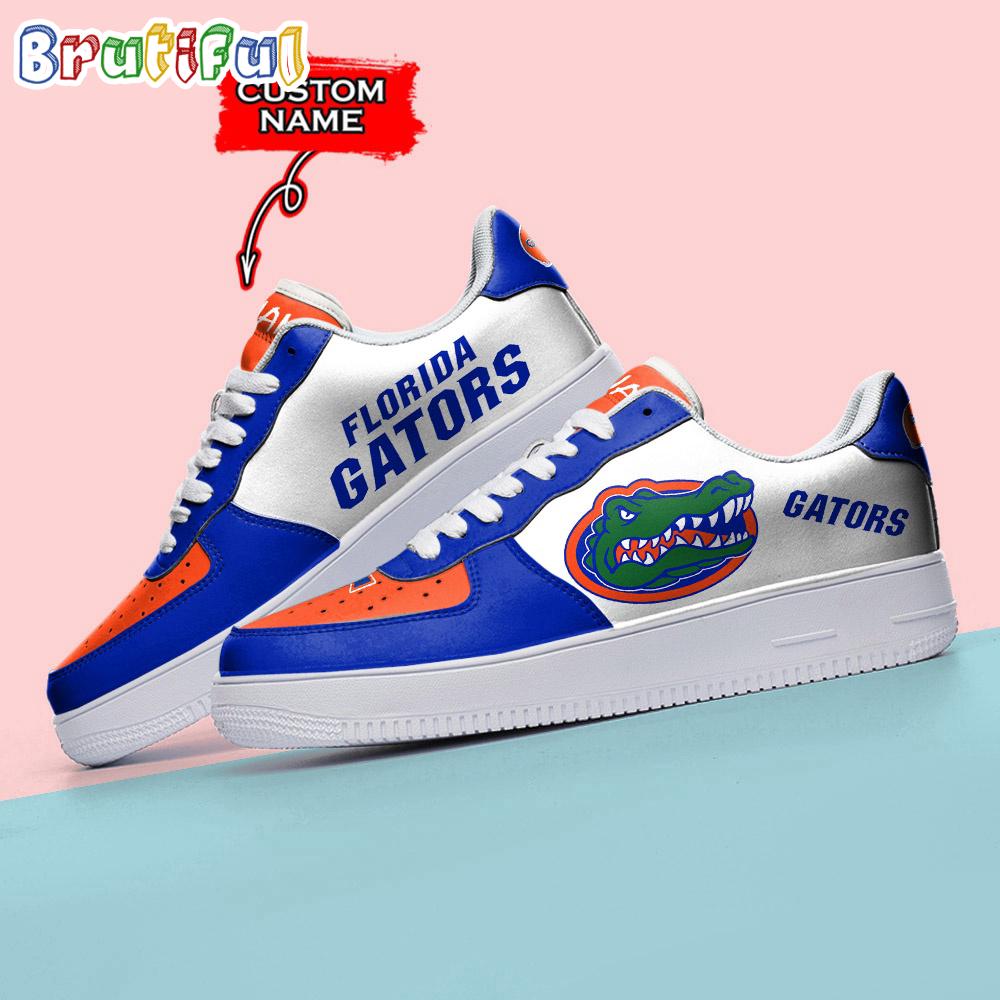 Ncaa Florida Gators Sporty Air Force 1 Shoes Sneaker