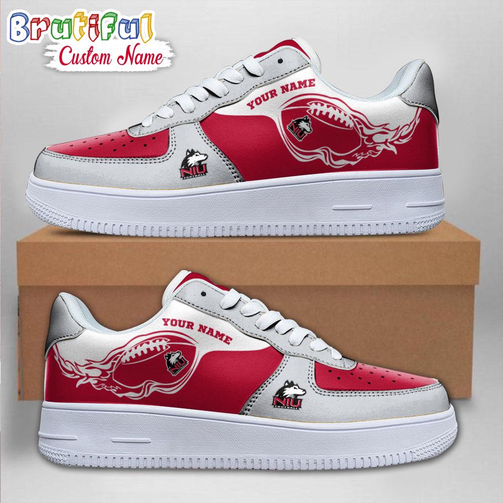 Ncaa Northern Illinois Huskies Sporty Air Force 1 Shoes Sneaker