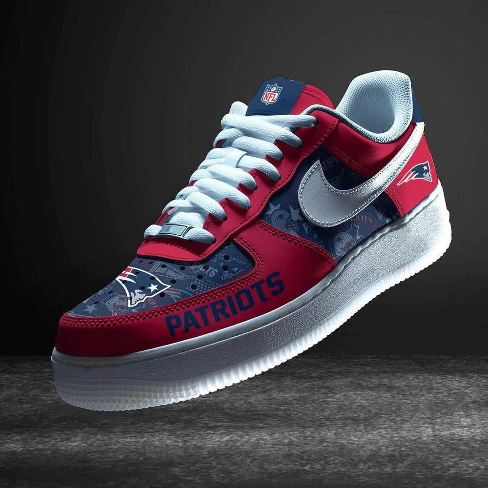 New England Patriots Personalized Version 9 AF1 Shoes
