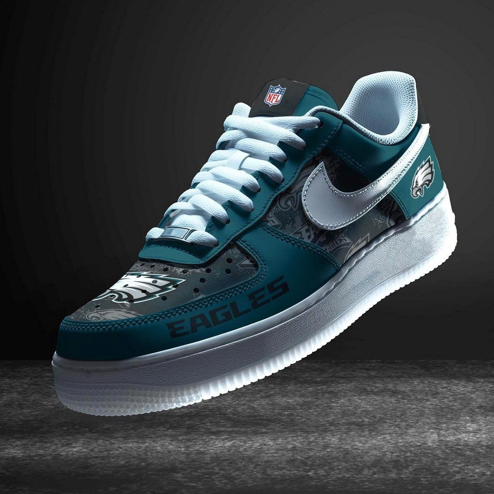 Philadelphia Eagles Personalized Version 10 AF1 Shoes