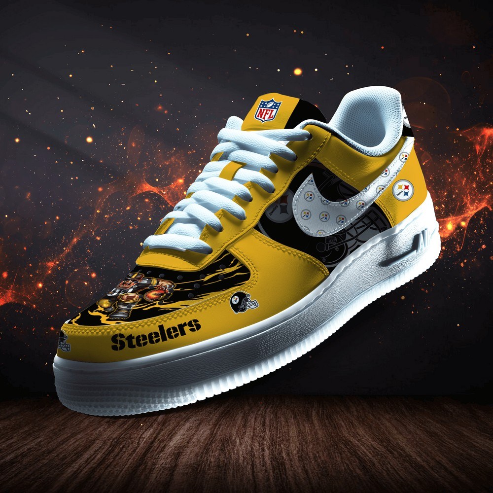 Pittsburgh Steelers Personalized Version 6 AF1 Shoes