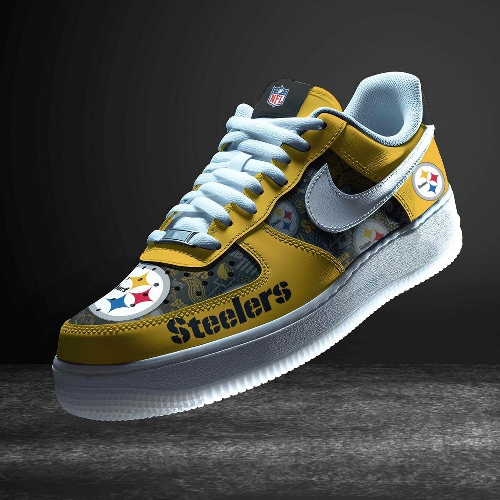 Pittsburgh Steelers Personalized Version 9 AF1 Shoes