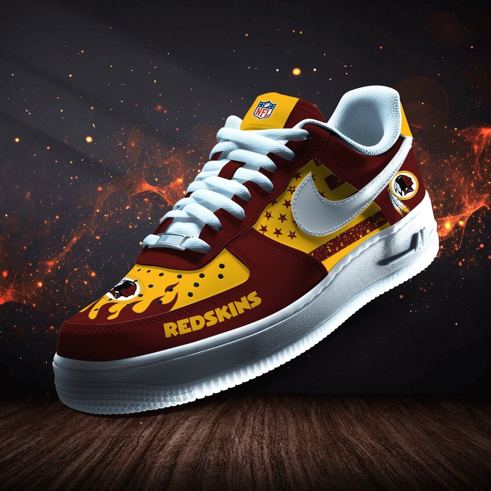 Washington Commanders Personalized Version 7 AF1 Shoes